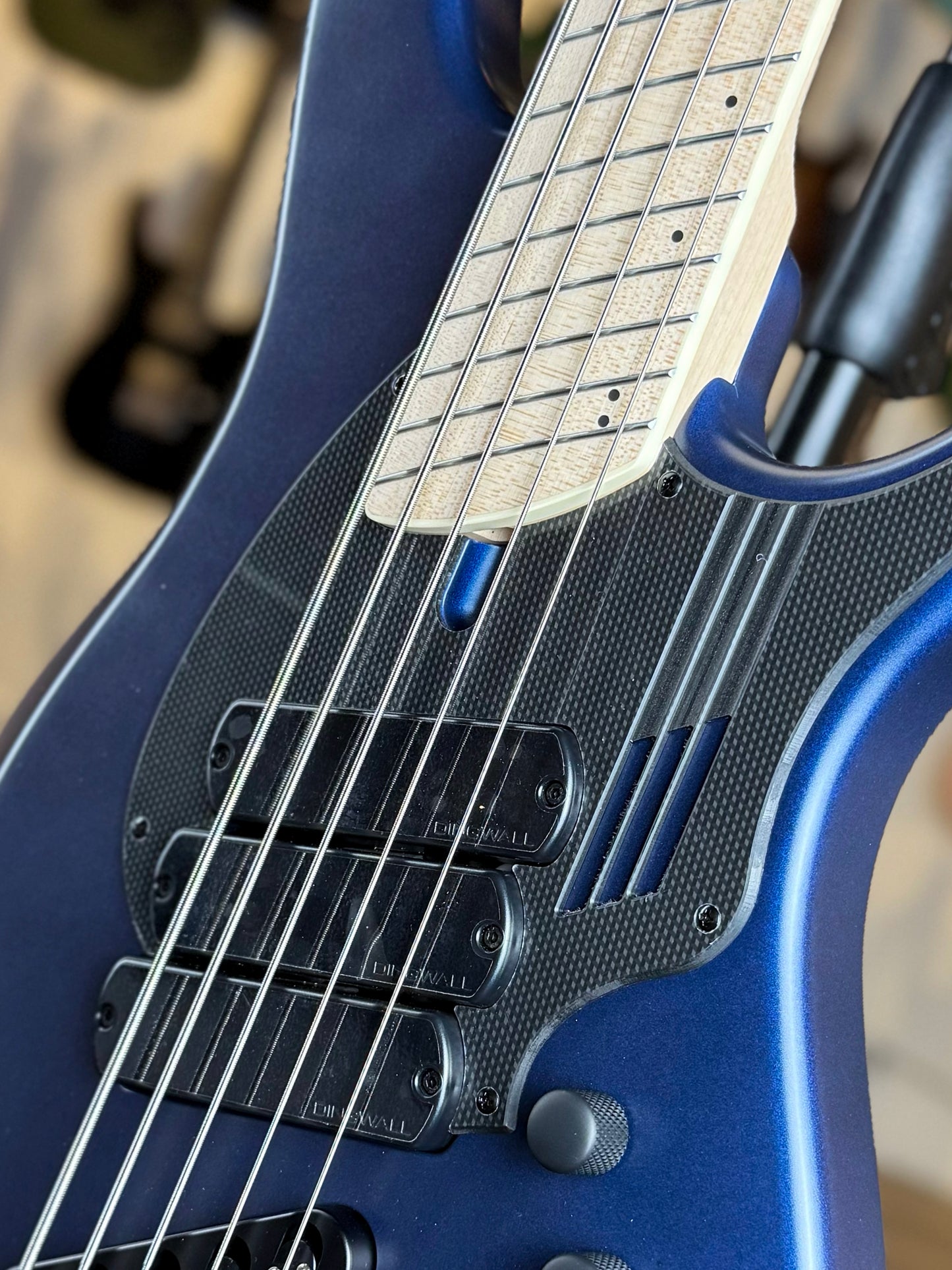 Dingwall Guitars Adam "Nolly" Getgood NG Signature 5 String | Matte Blue To Purple Colorshift (Canada Exclusive Limited Edition)