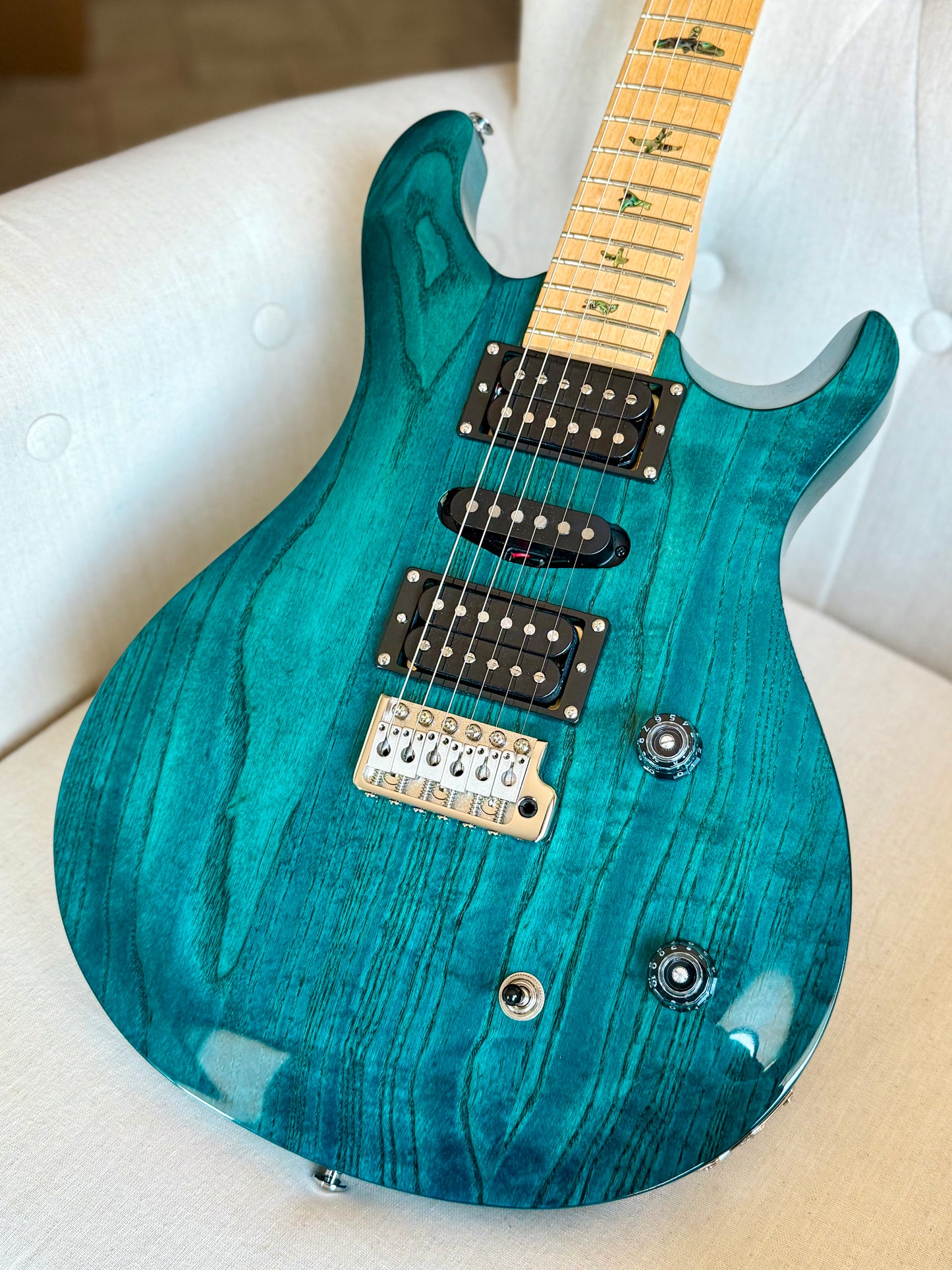 PRS SE Swamp Ash Special | Iri Blue