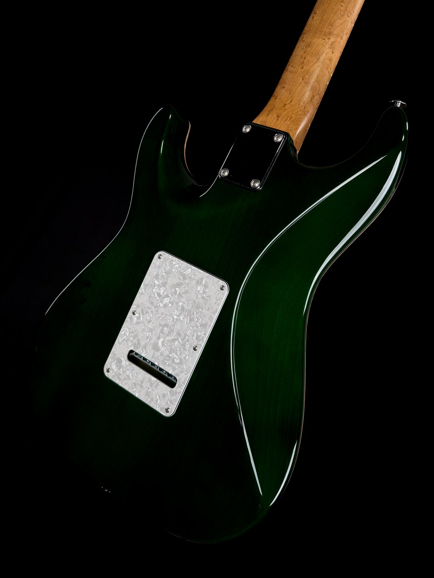 Suhr Standard Custom HSS | Faded Trans Green Burst