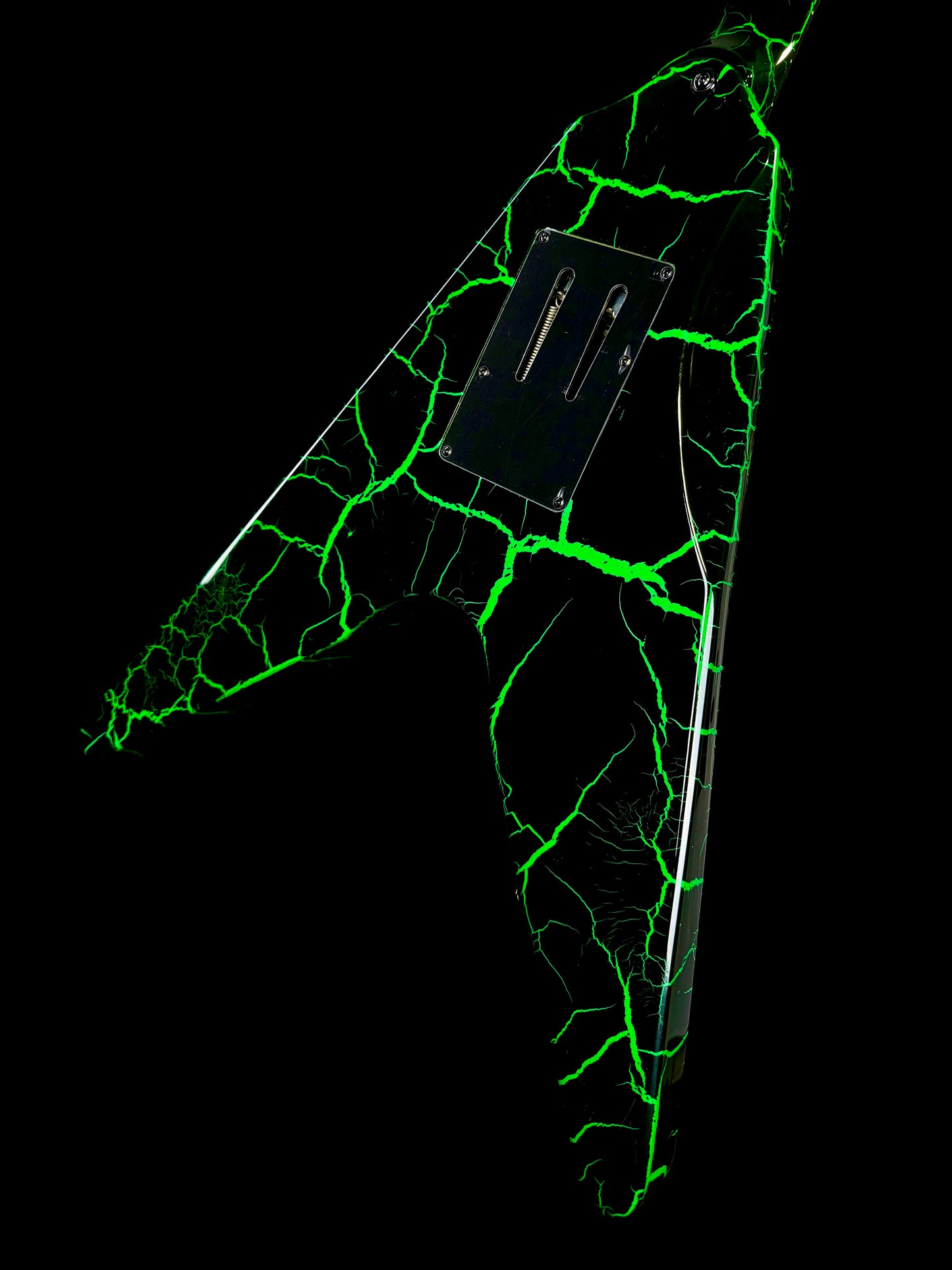 Dunable Asteroid DE | Black/Green Crackle