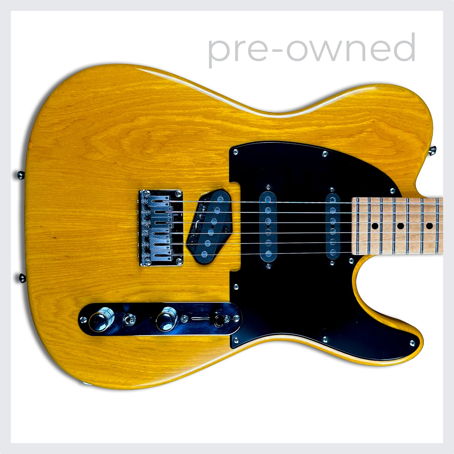 Tom Anderson Hollow T Classic | Translucent Yellow