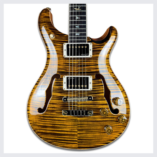 PRS McCarty 594 Hollowbody II "10 Top" | Yellow Tiger