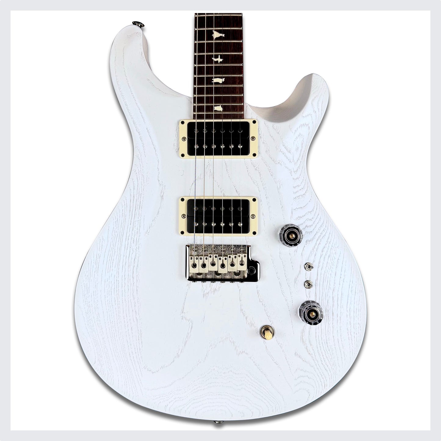 PRS CE 24-08 Swamp Ash Limited Edition | Pearl White
