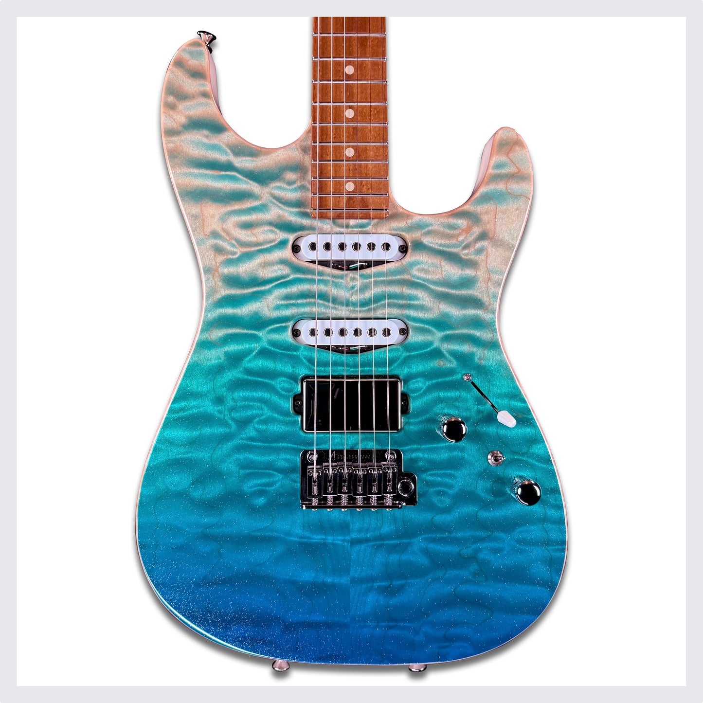 Tom Anderson Drop Top | Sheer Bora Bora Surf with Binding