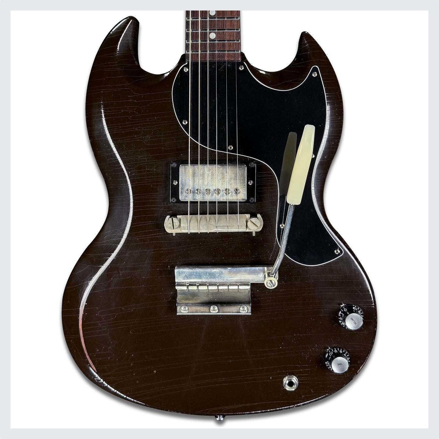Gibson SG Junior Custom Murphy Lab | Oxblood