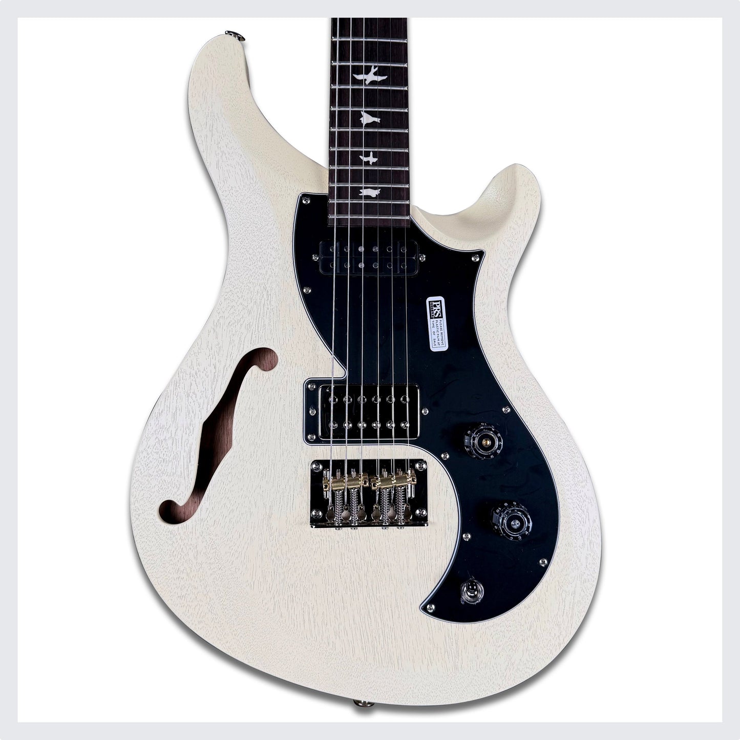PRS S2 Vela Semi-Hollow Satin | Antique White