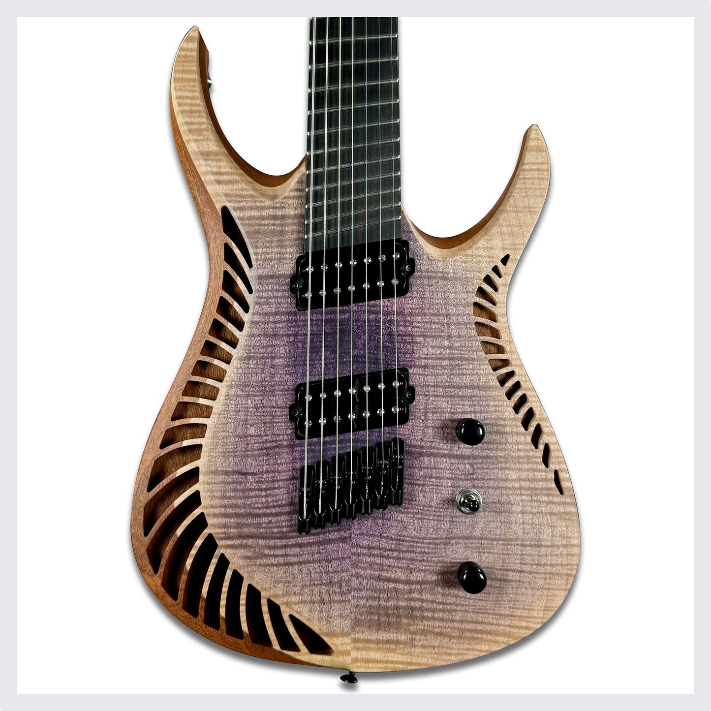 OD Guitars Venus 7 | Matte Purple Mid Burst