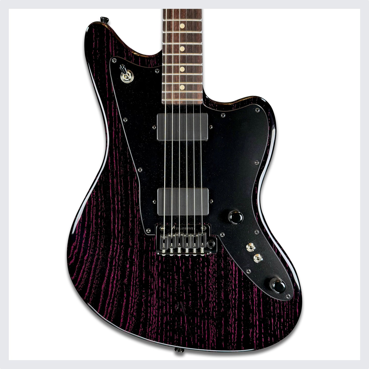 Tom Anderson Raven Classic | Black with Magenta Dog Hair