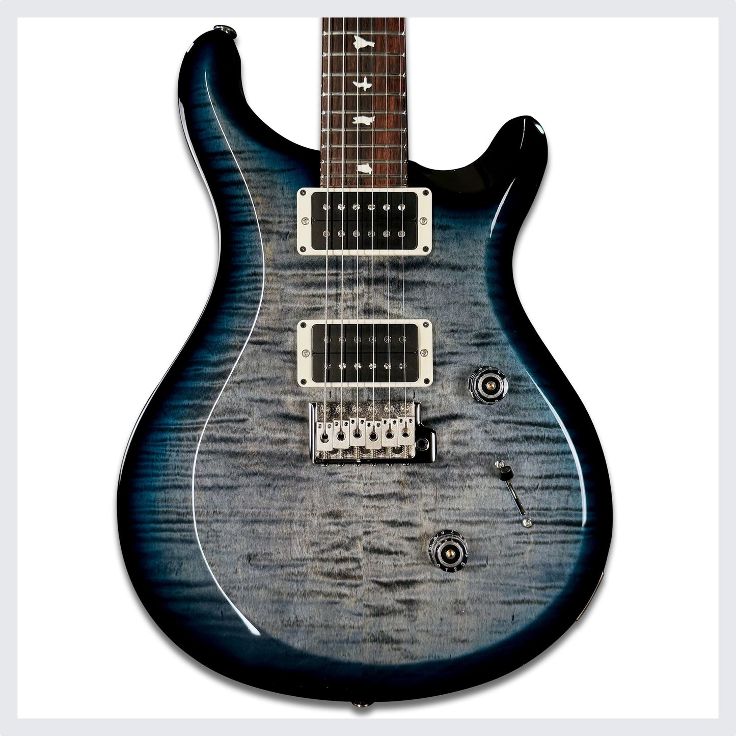 PRS S2 Custom 24 | Faded Gray Black Blue Burst