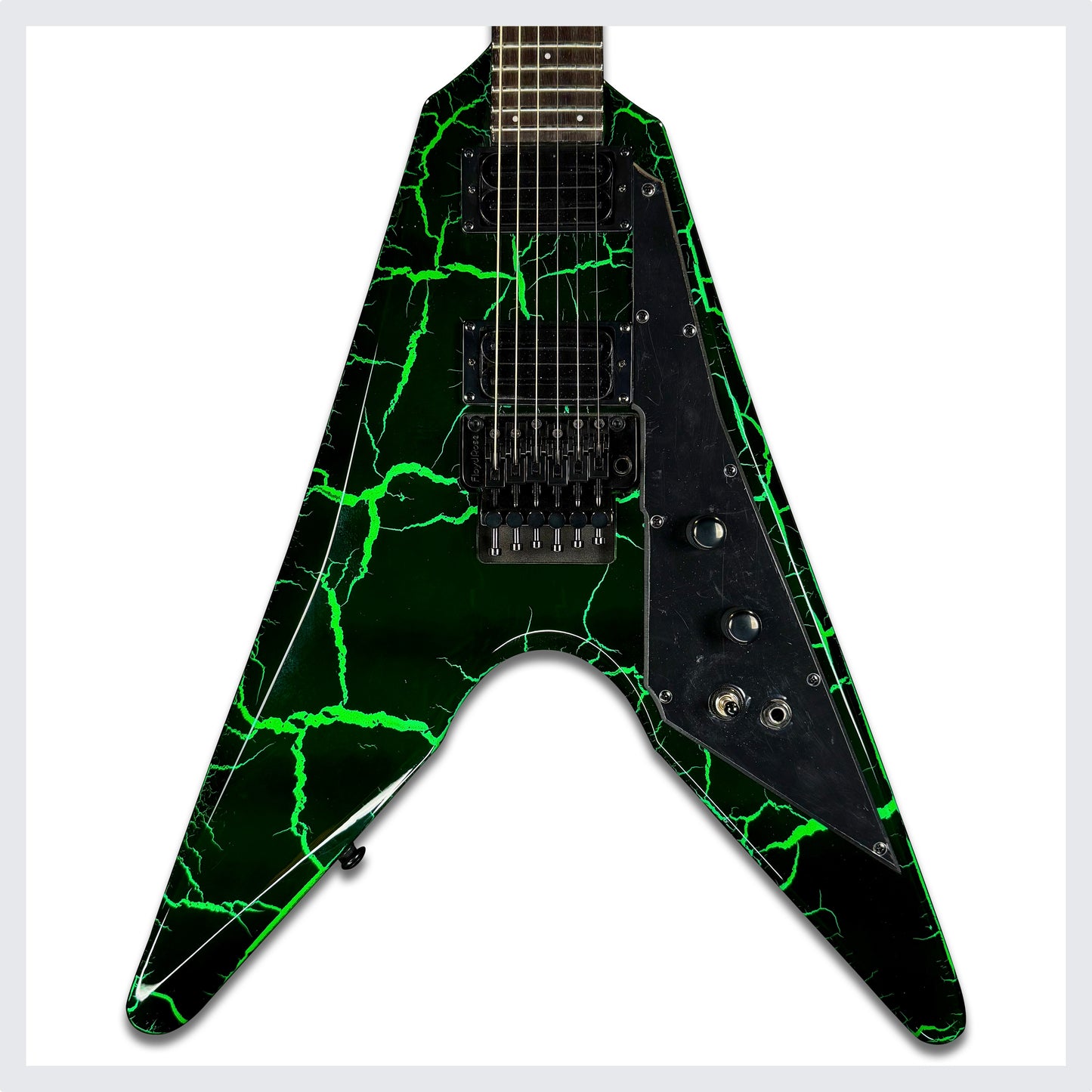 Dunable Asteroid DE | Black/Green Crackle
