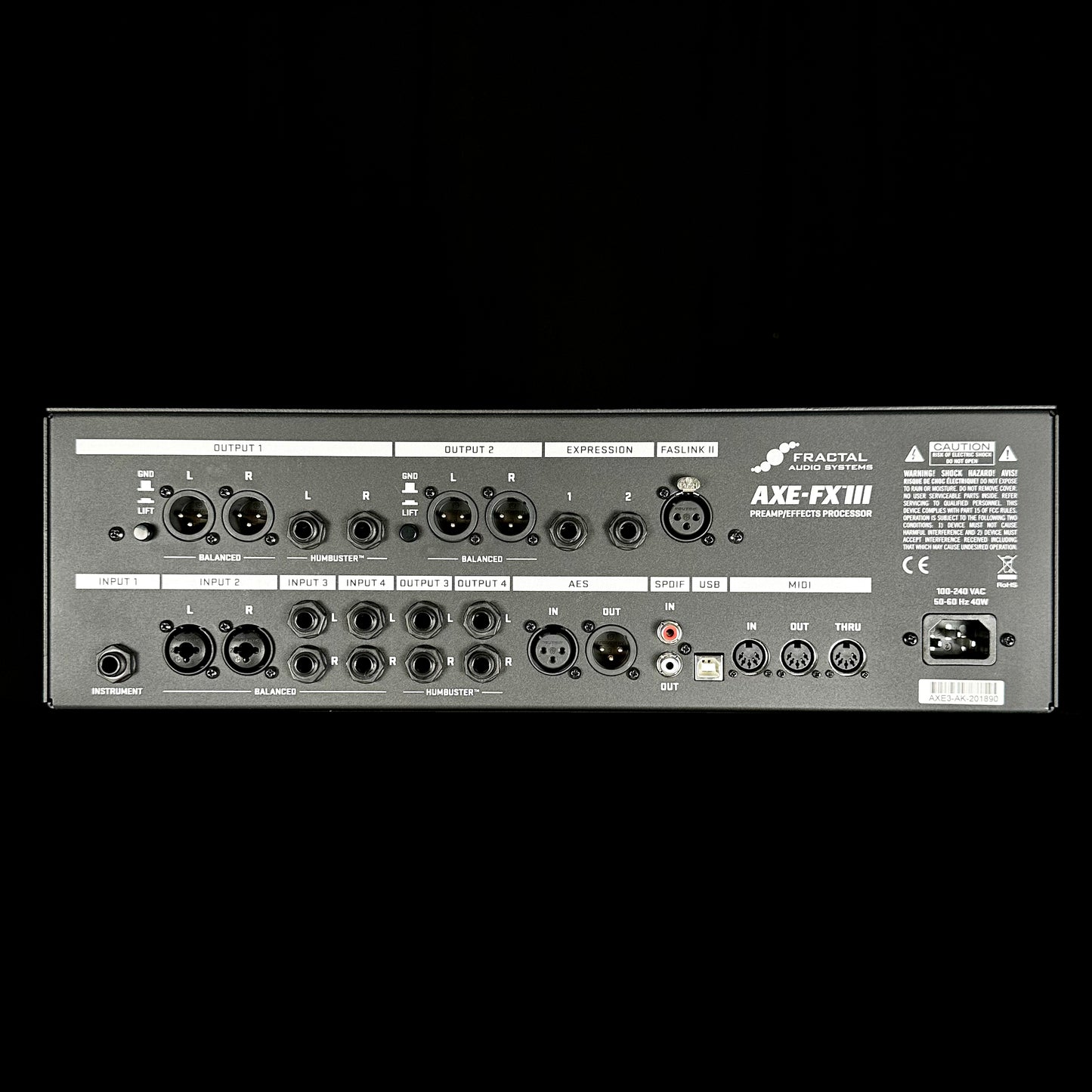 Fractal Audio Axe FX III Mk II