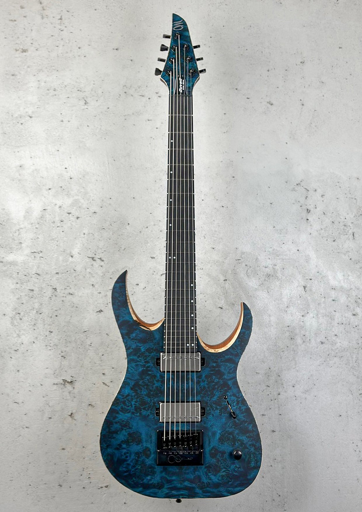 Mayones Duvell Elite 4Ever 7 NAMM 2025 Limited Edition | Trans Turquoise (Pre-Order)