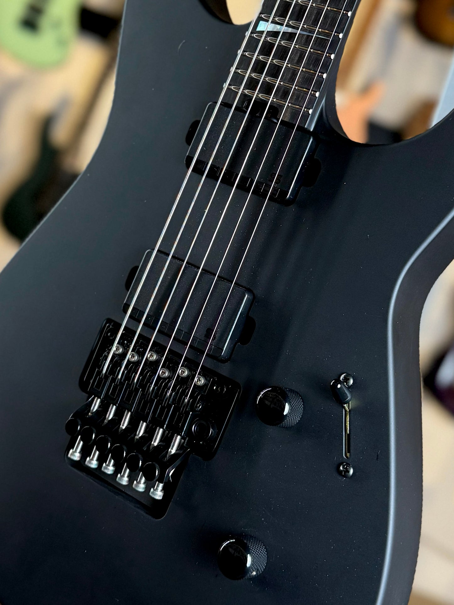 Jackson American Series Soloist SL2MG | Satin Black w/ Seymour Duncan MortalCoils