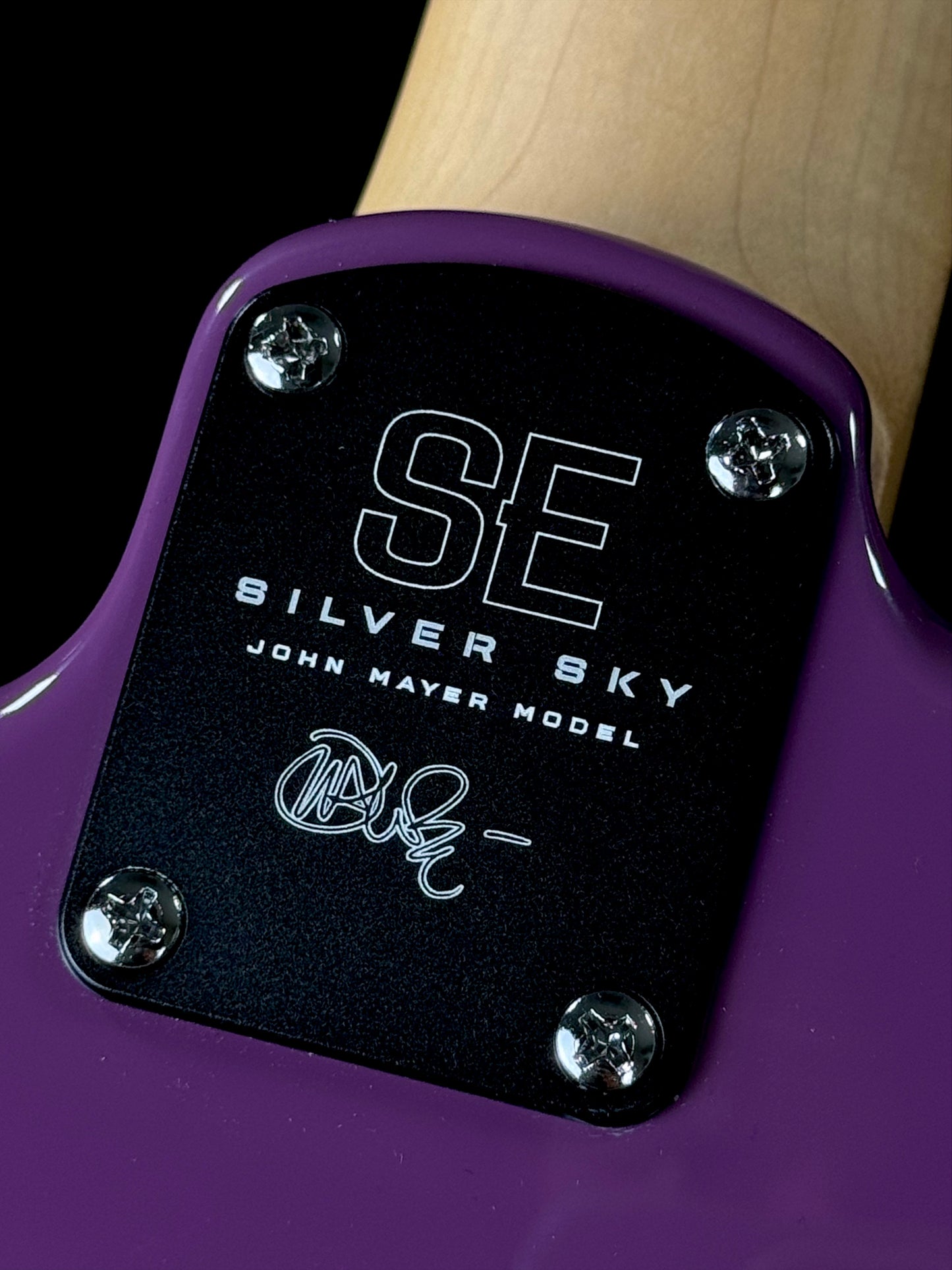 PRS SE Silver Sky | Summit Purple