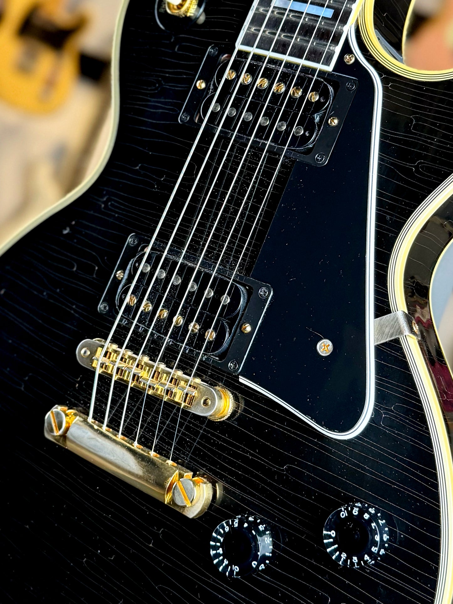Gibson Les Paul USA Custom Shop M2M | Aged Ebony