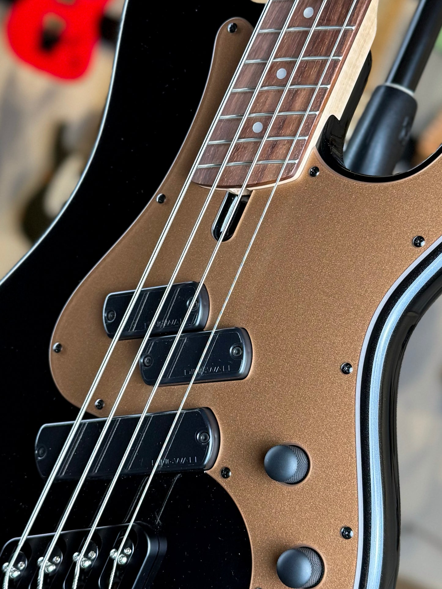 Dingwall Guitars SP1 4 String | Gloss Metallic Black
