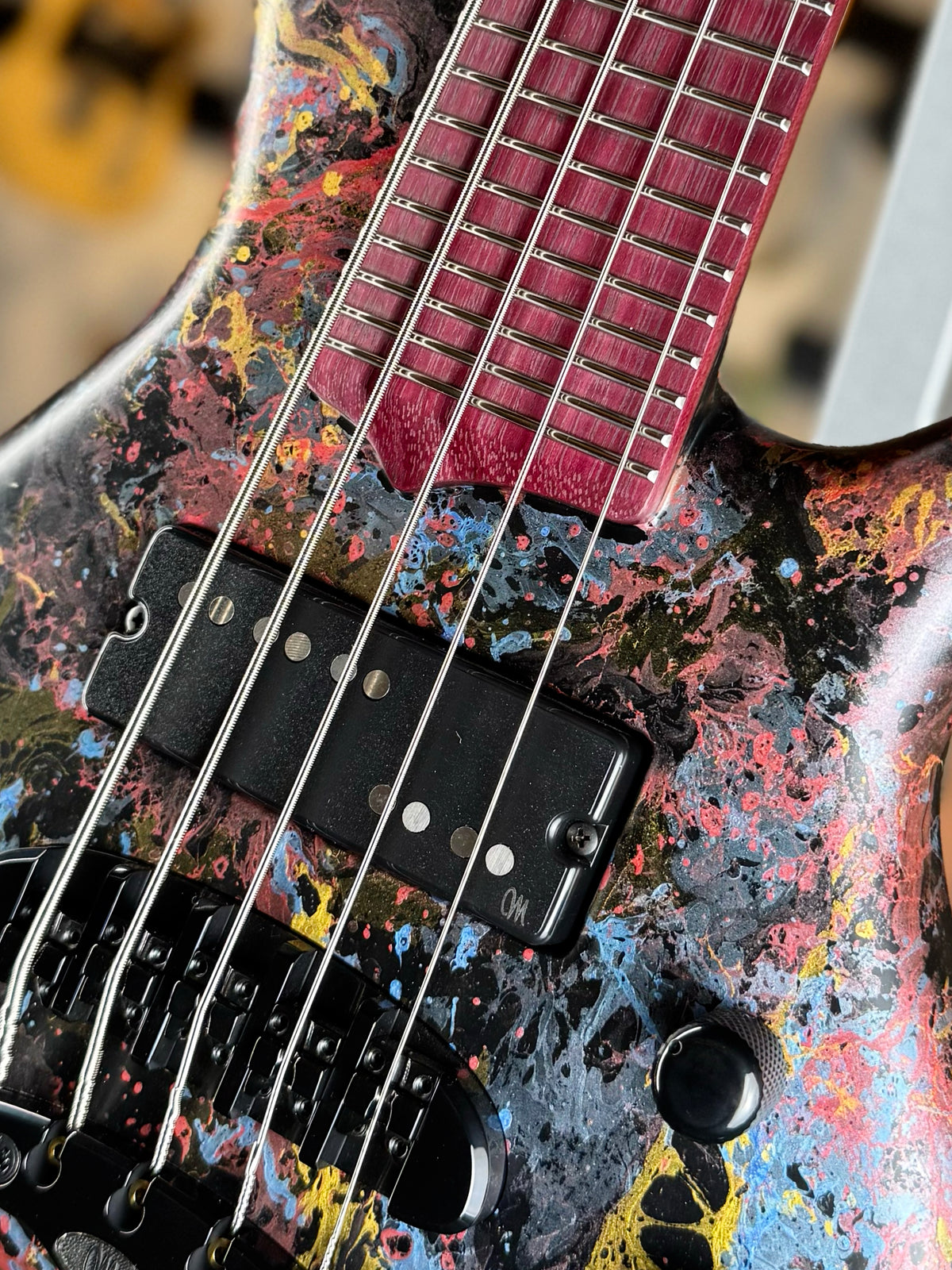Mayones Cali 5 | Multicolor Graffiti Splatter Custom Color