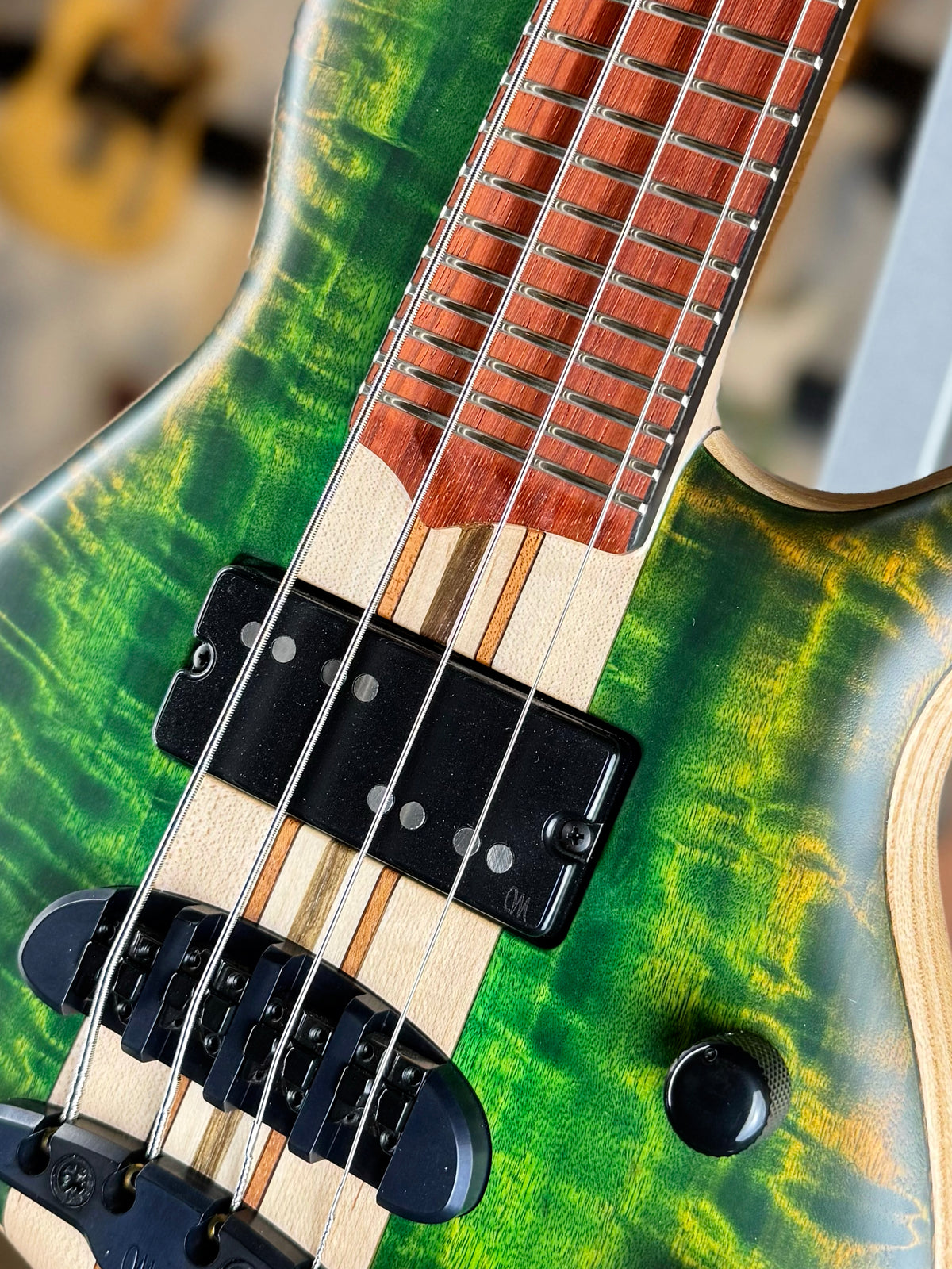 Mayones Cali 4 | Emerald Green Custom Color