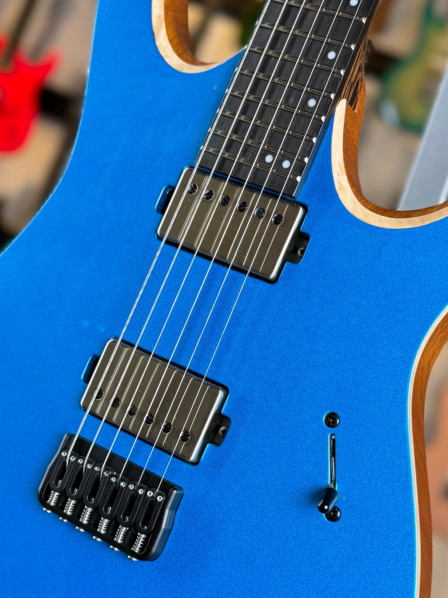 Mayones Duvell Elite 6 | Monolith Custom Ice Blue Metallic