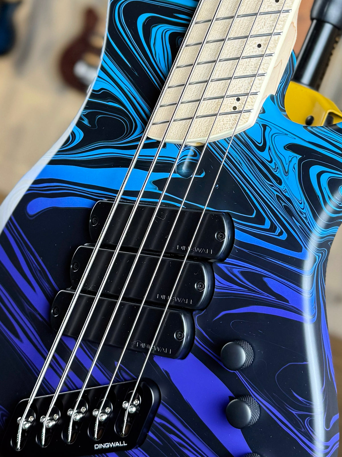 Dingwall Guitars Adam "Nolly" Getgood NG Signature 5 String Limited Edition | Purple-to-Blue Fade Swirl (1 of 100)