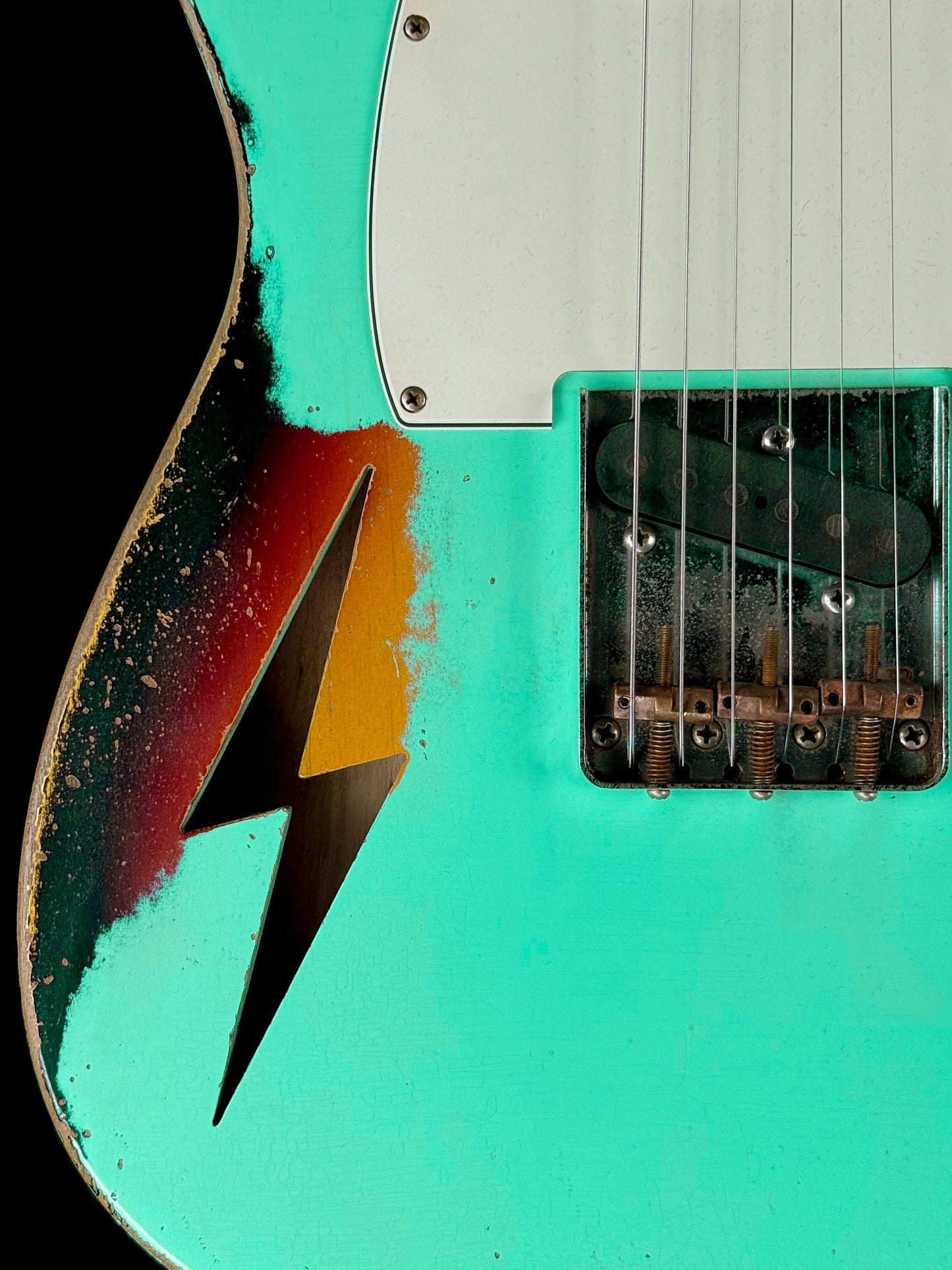 Rock N Roll Relics Richards Master Build Prototype | Seafoam Burst