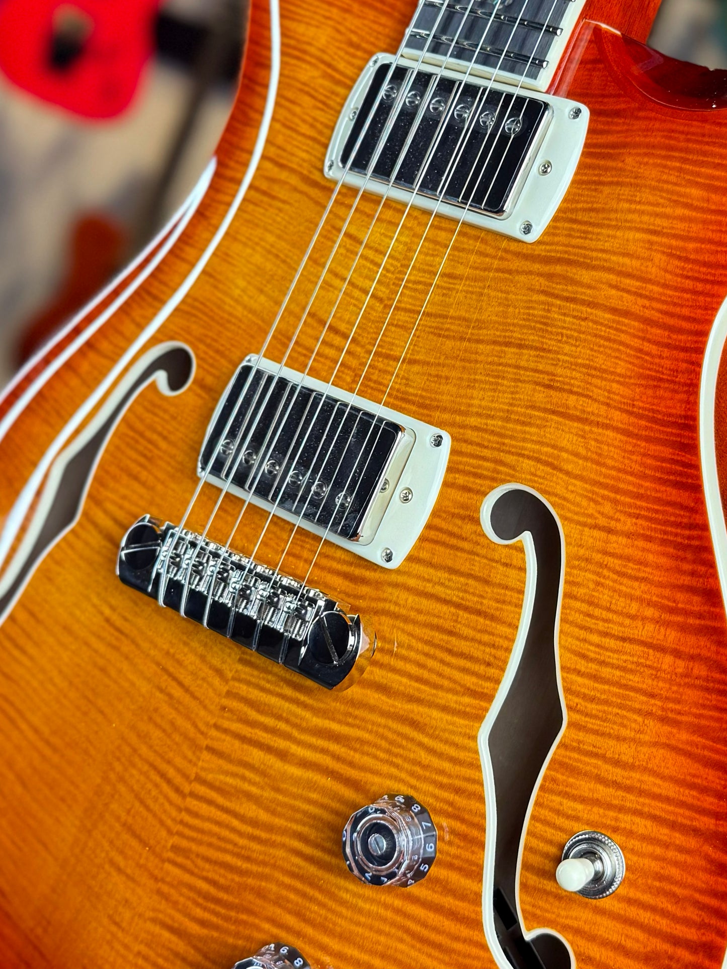 PRS SE Hollowbody II Piezo | Vintage Sunburst