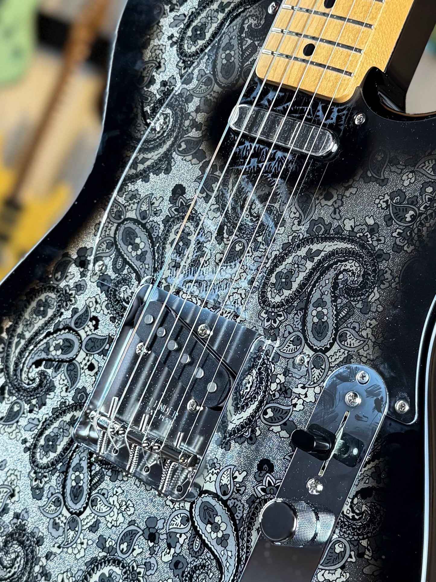 Fender Limited Edition Telecaster Japan Exclusive  | Black Paisley