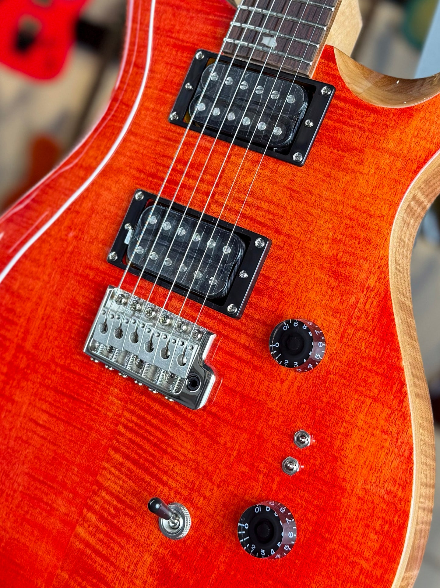 PRS SE Custom 24-08 | Blood Orange
