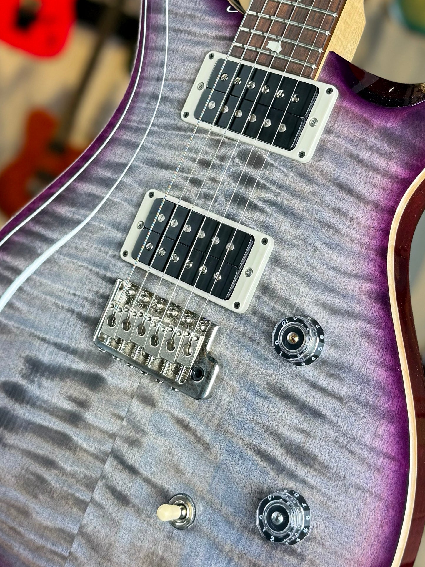 PRS CE 24 | Faded Gray Black Purple Burst