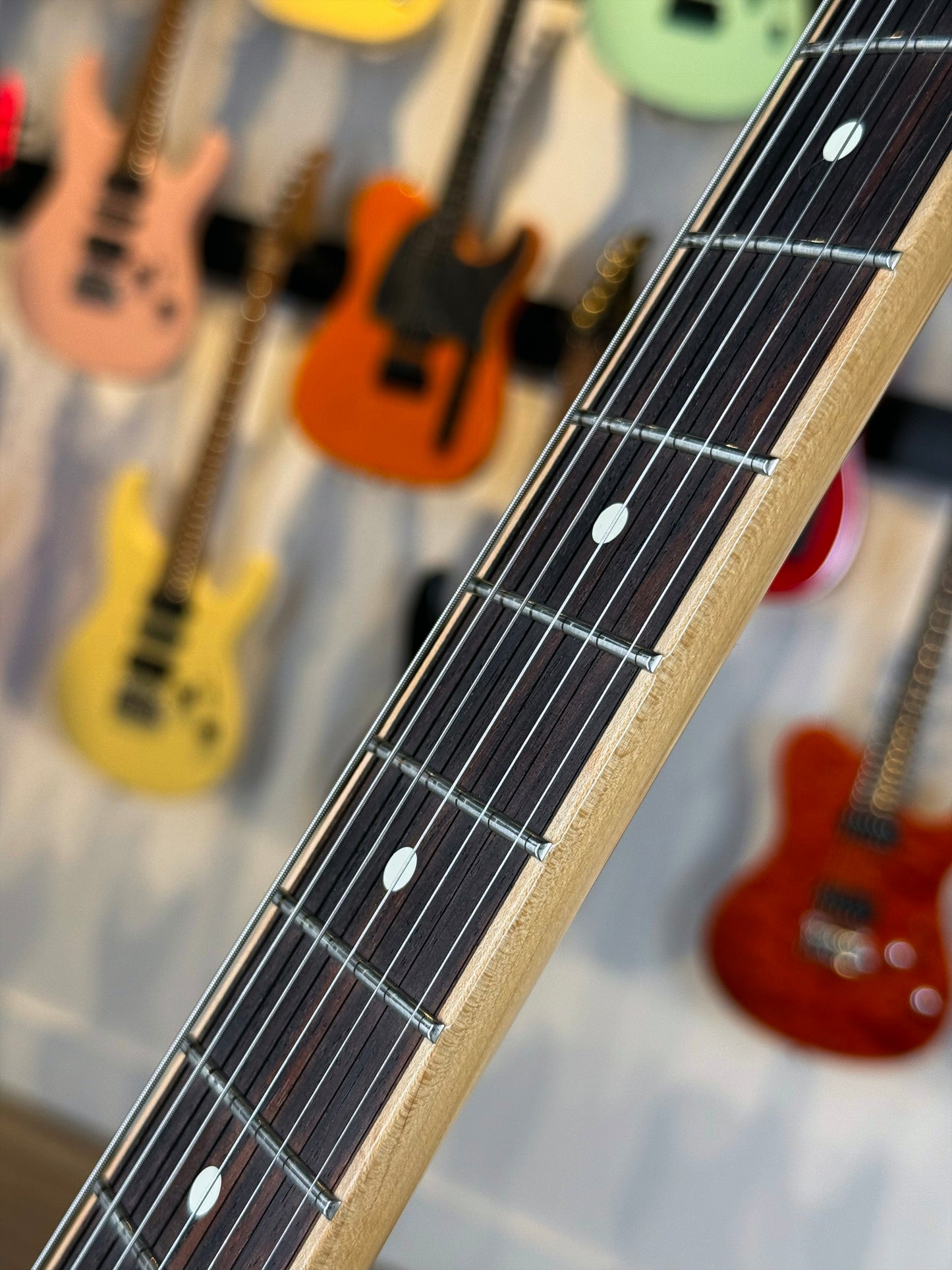 Fender Limited Edition Channel-Bound American Professional Stratocaster  | White Blonde