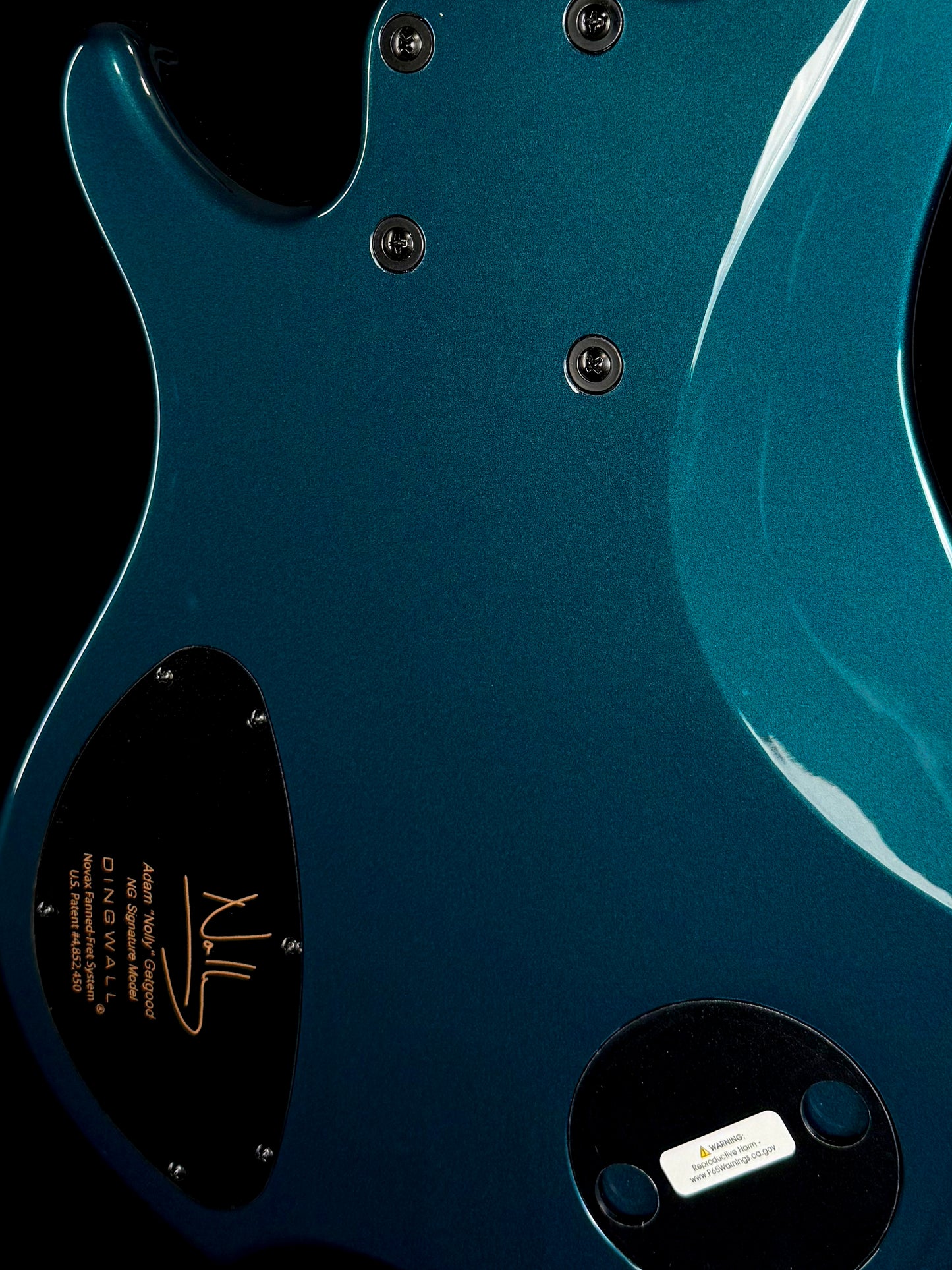 Dingwall Guitars Adam "Nolly" Getgood NG Signature 6 String | Black Forrest Green Gloss