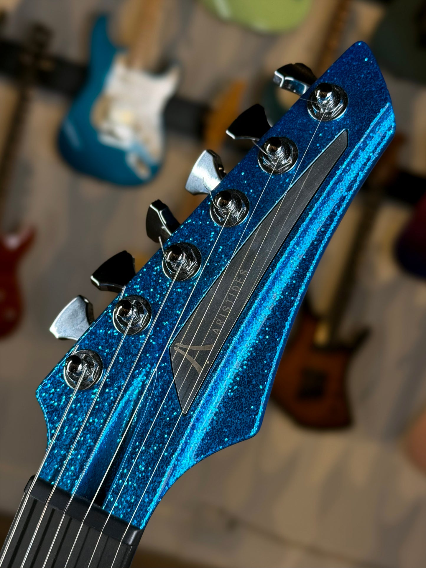 Aristides 060 | Deep Sky Blue Sparkle