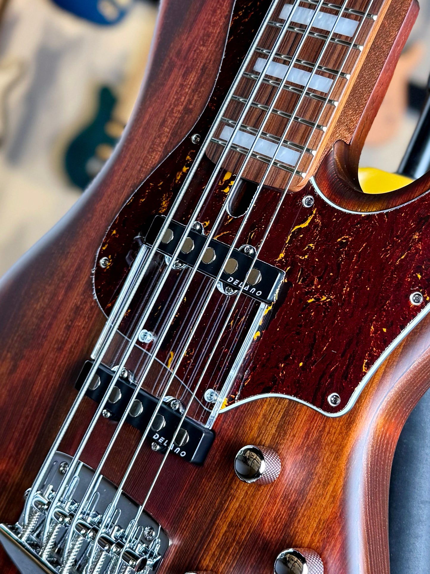 Mayones Jabba Custom HF 5 Hadrien Feraud Signature | Antique Brown Satin