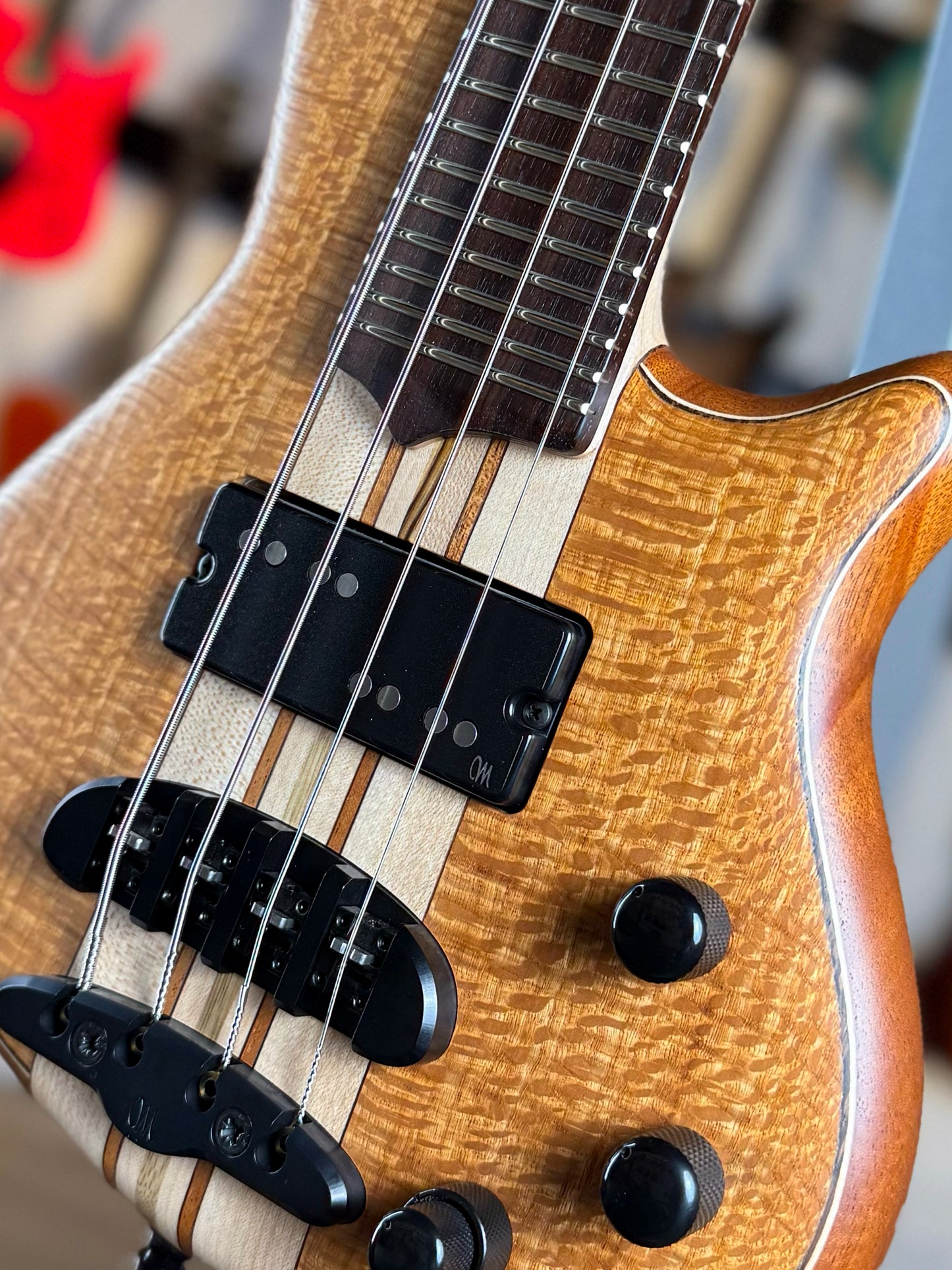 Mayones Cali 4 | Natural Bubinga