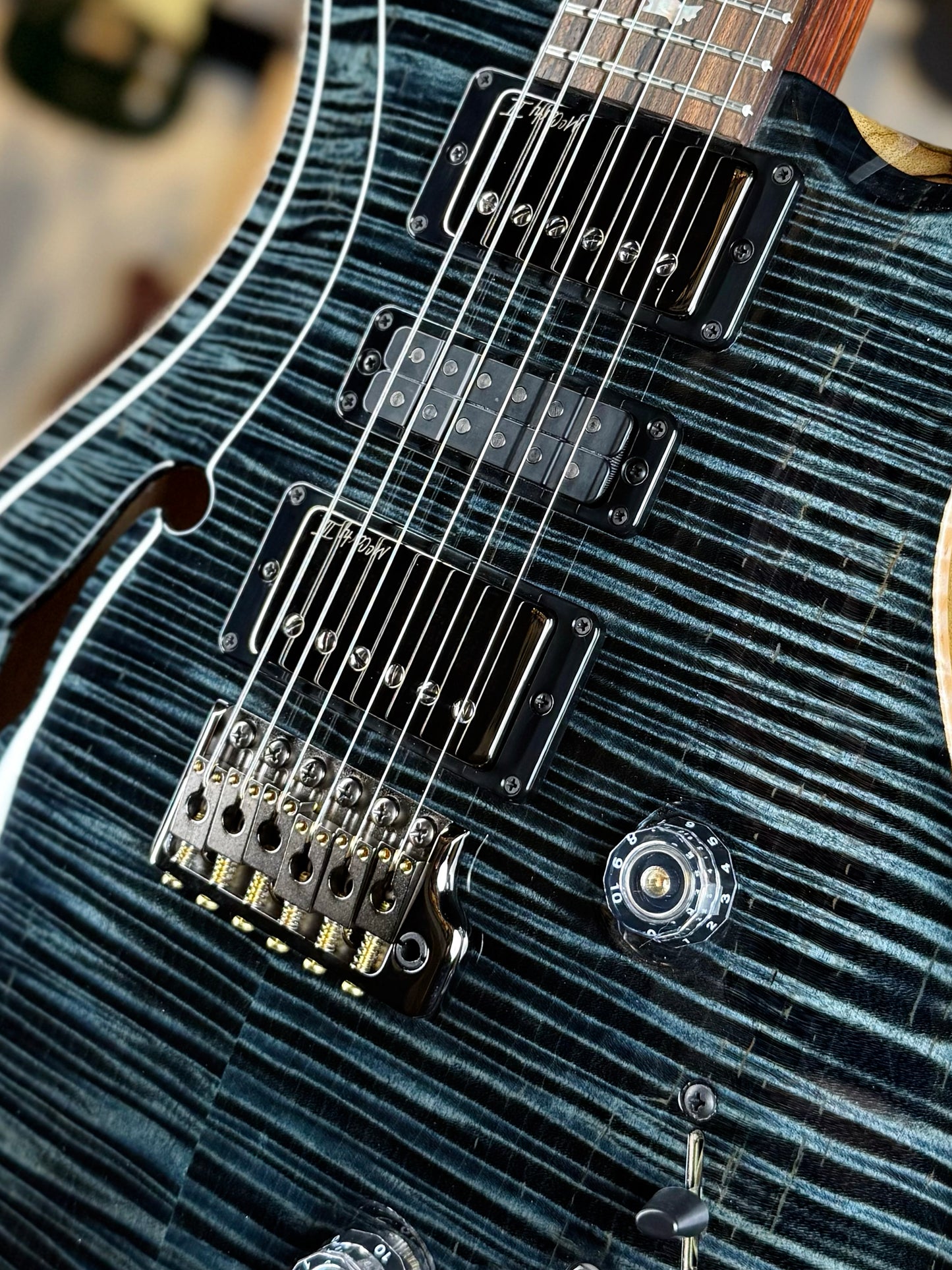 PRS Special Semi-Hollow Wood Library "Artist Top" | Slate Blue