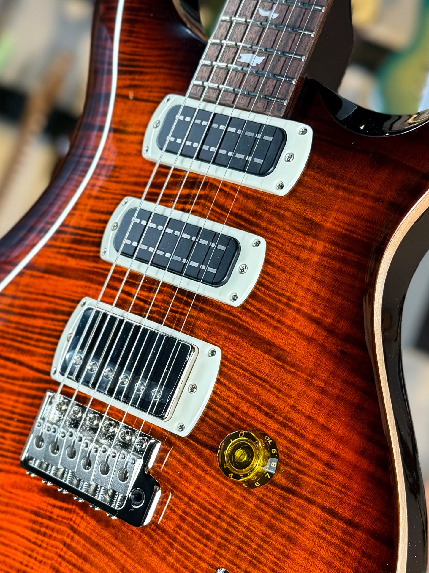 PRS SE Studio | Orange Tiger Smokeburst