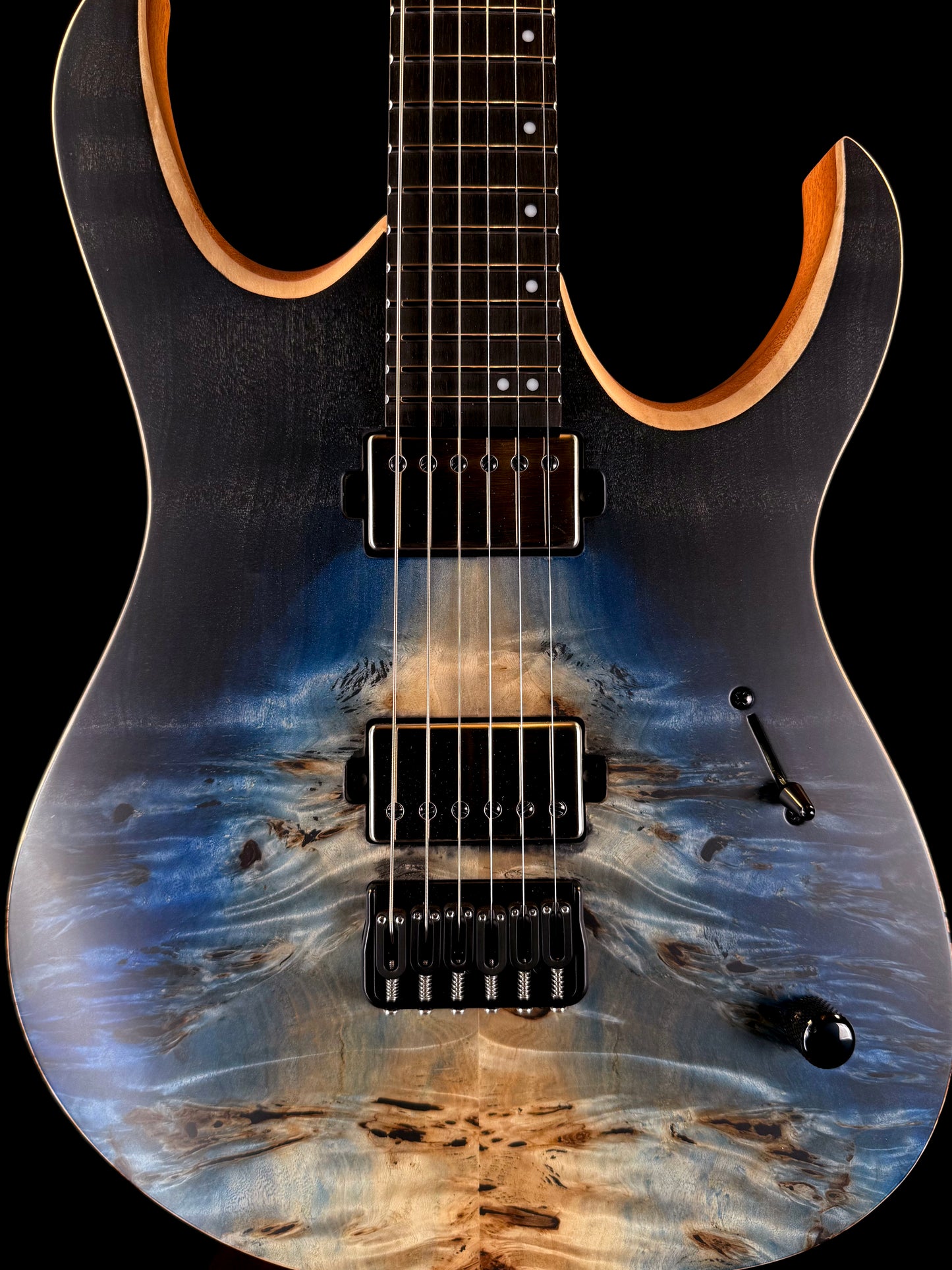 Mayones Duvell Elite 6 | Custom Color Blue Satin