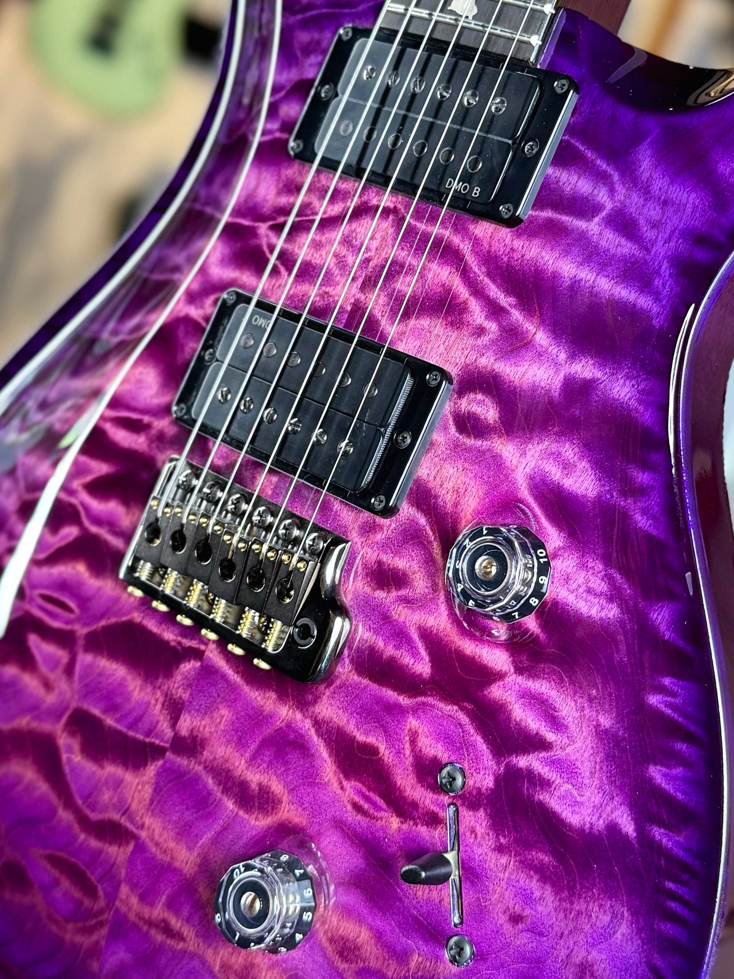 PRS Custom 24 Artist Top Wood Library Sprayer's Choice | Orchid Glow