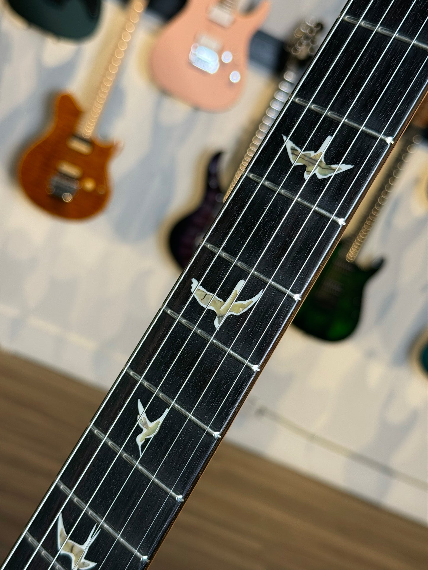 PRS Custom 24 Sprayer's Choice | Cherry Coke Colorshift Sparkle/Natural Back