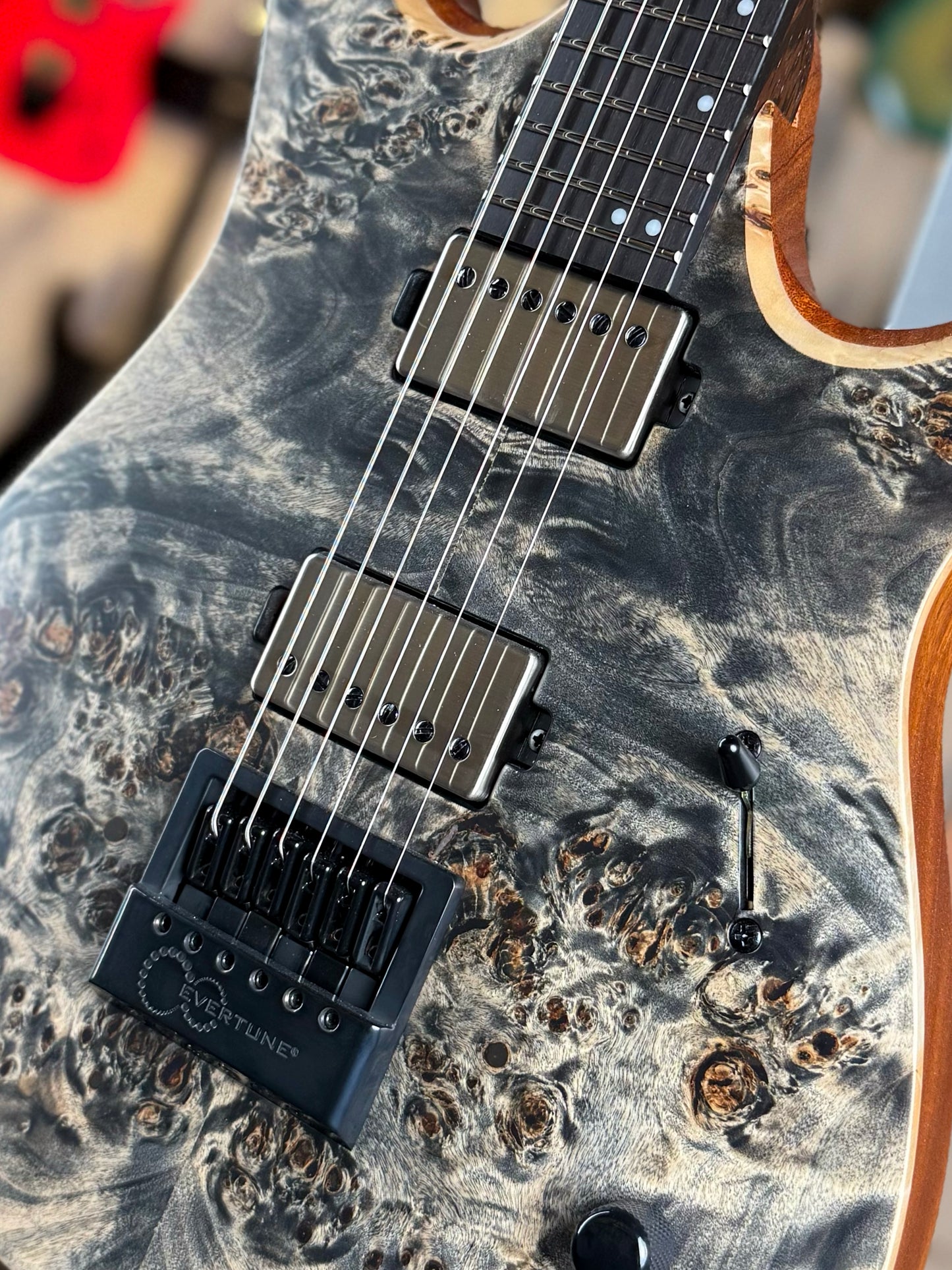 Mayones Duvell Elite 4Ever 6 | Trans Graphite Burst