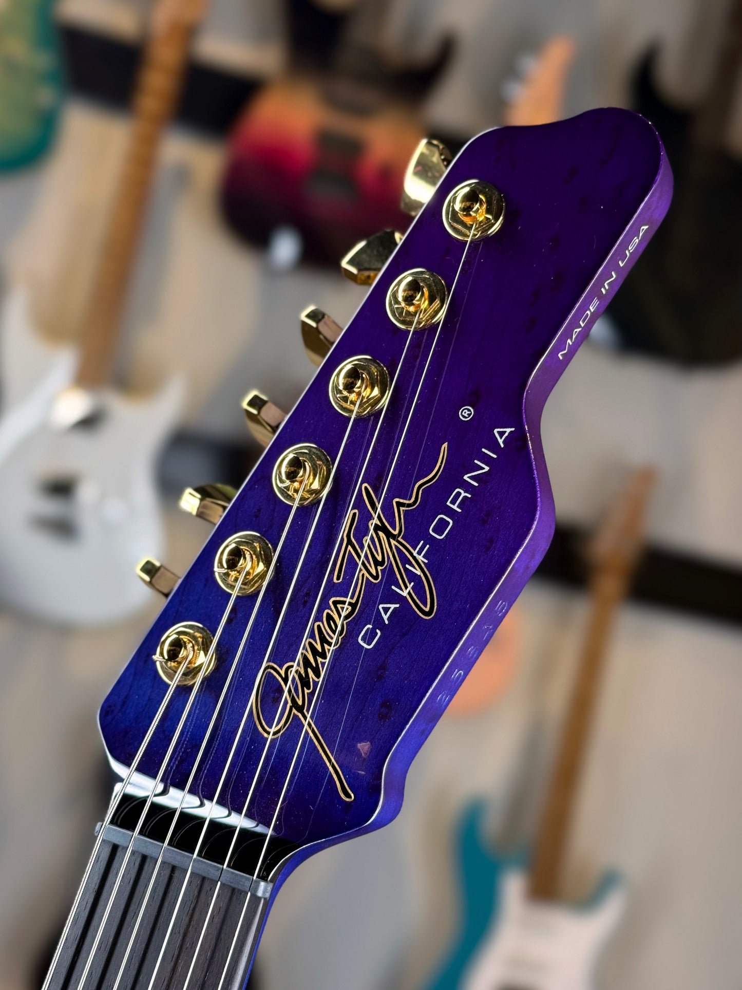 James Tyler Guitars Studio Elite | Transparent Tuckerburst