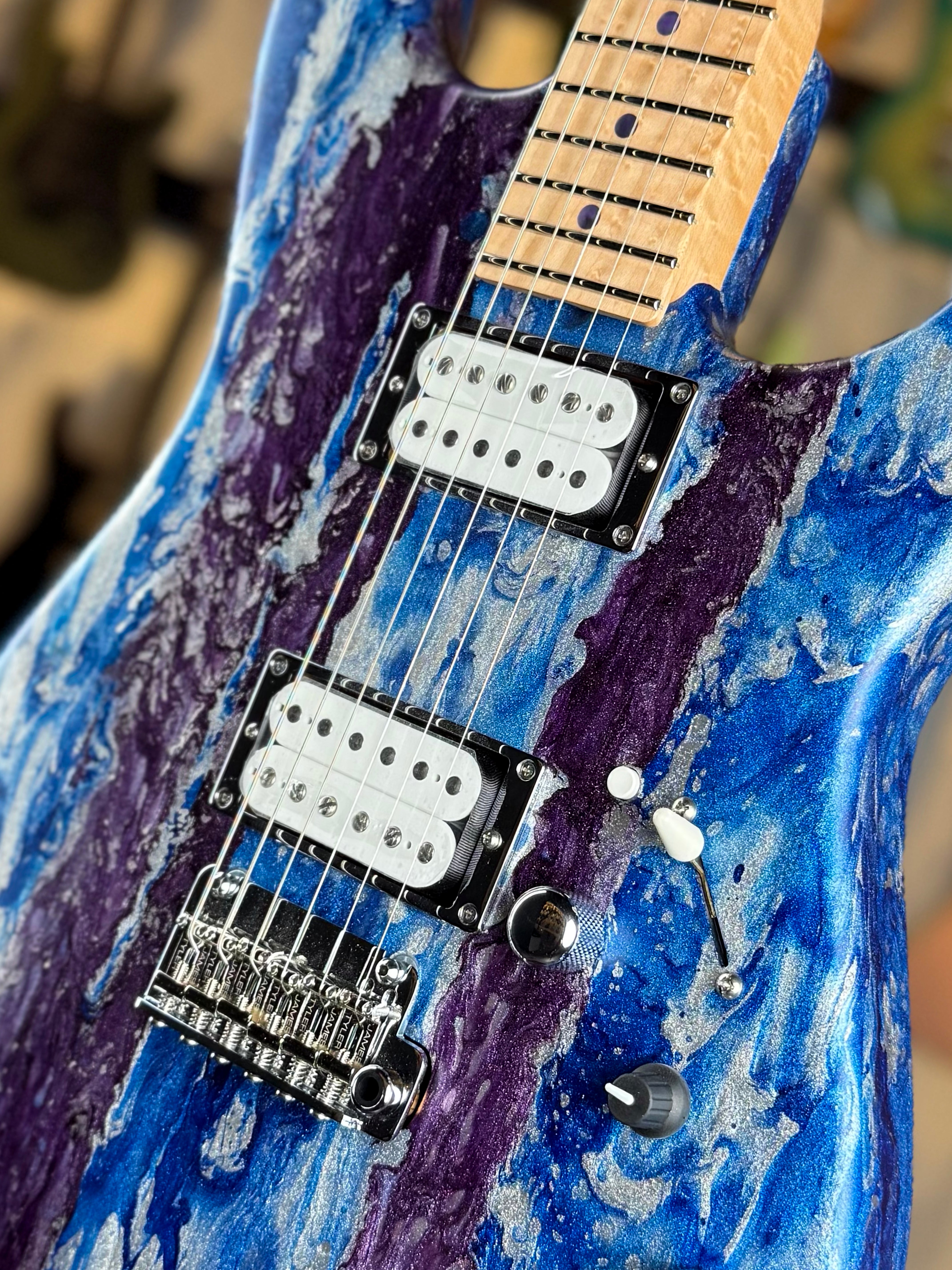 James Tyler Guitars Studio Elite HD | Blueberry Shmear – The