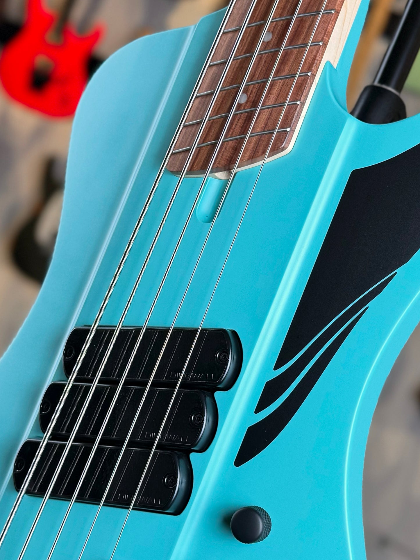 Dingwall Guitars D-Roc Standard 5 String | Matte Celestial Blue