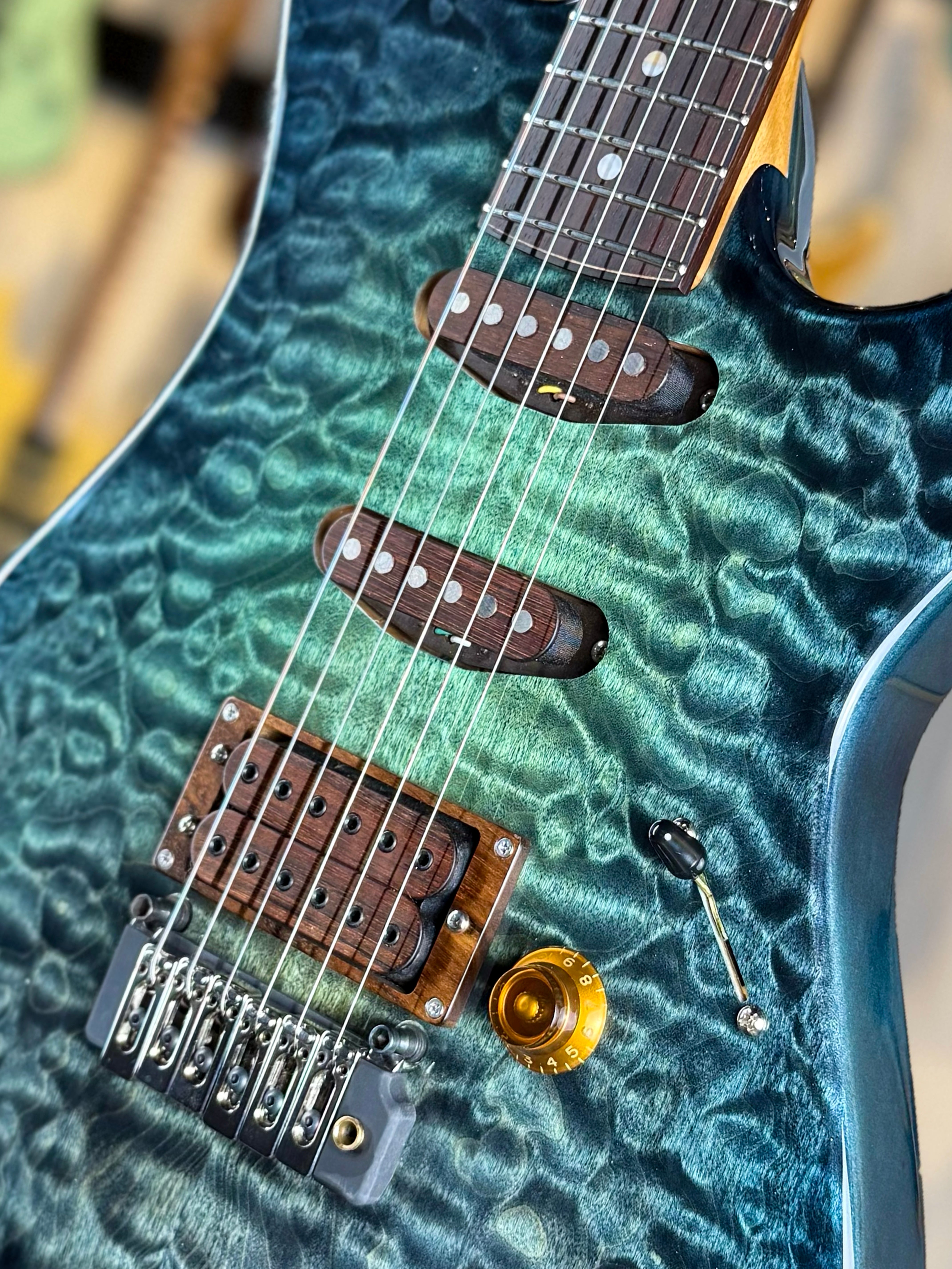 Fibenare Guitars Roadmaster FB NAMM Limited Edition | Aqua Burst