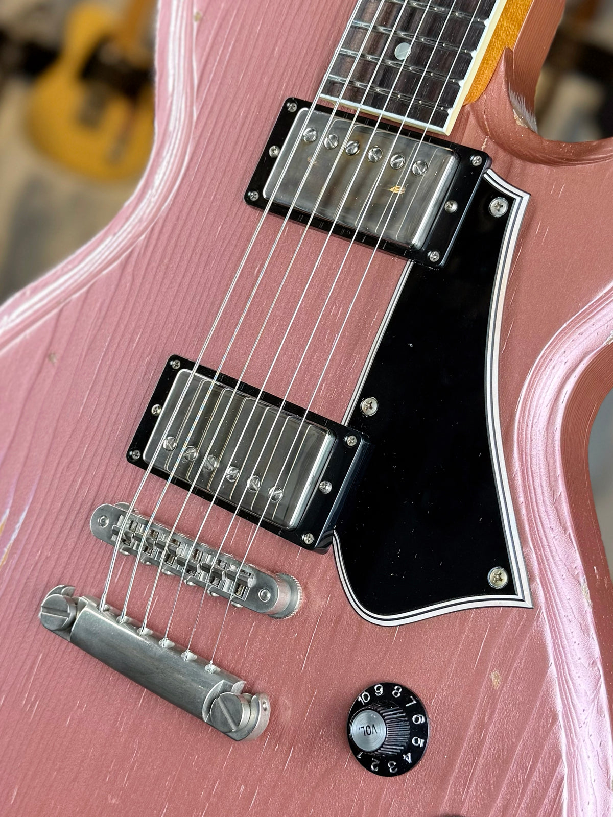 Novo Guitars Solus H2 Custom | Burgundy Mist