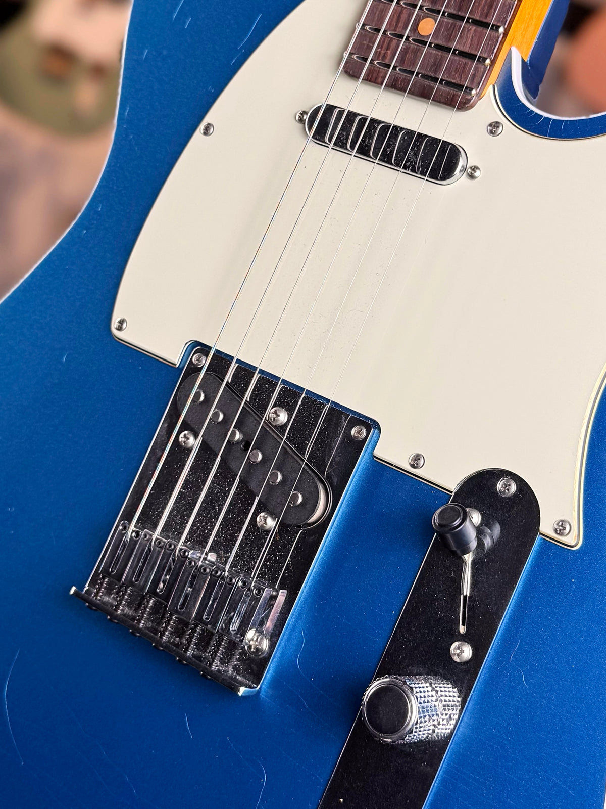 Fender American Ultra Luxe Vintage ’60s Telecaster Custom | Lake Placid Blue