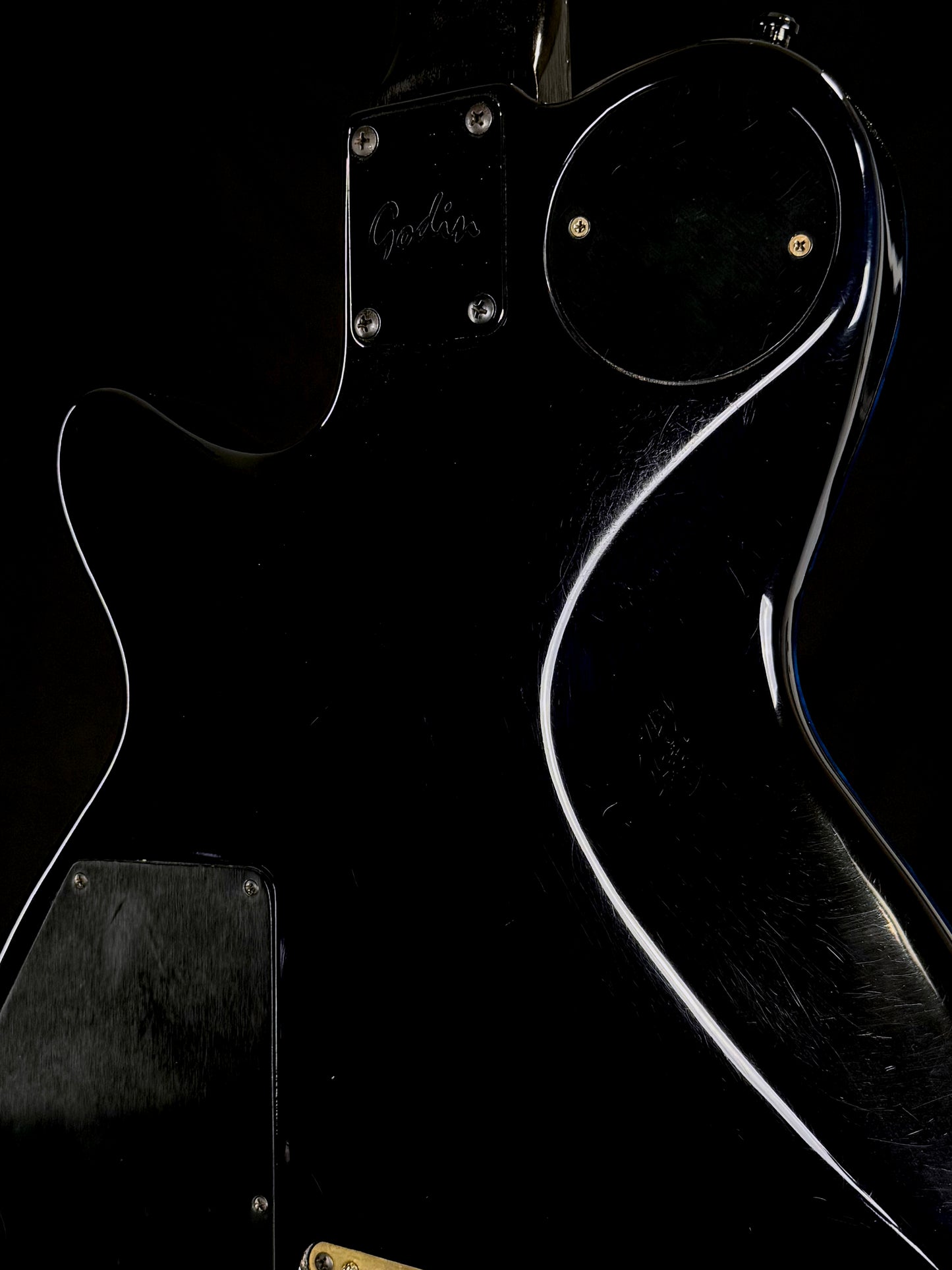 Godin LGX LR Baggs Piezo | Trans Blue Quilt