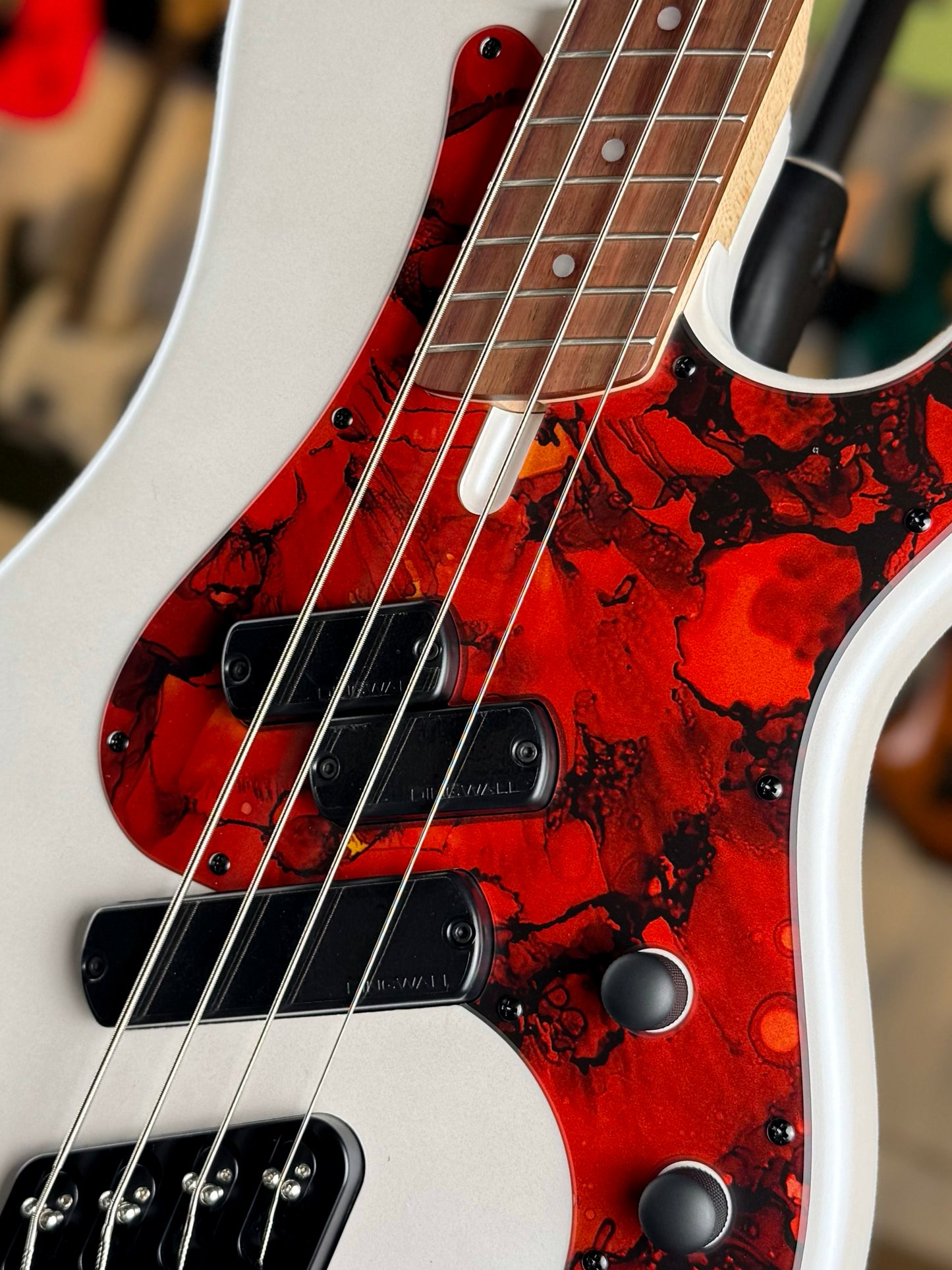 Dingwall Guitars SP1 4 String | Matte Ducati Pearl White
