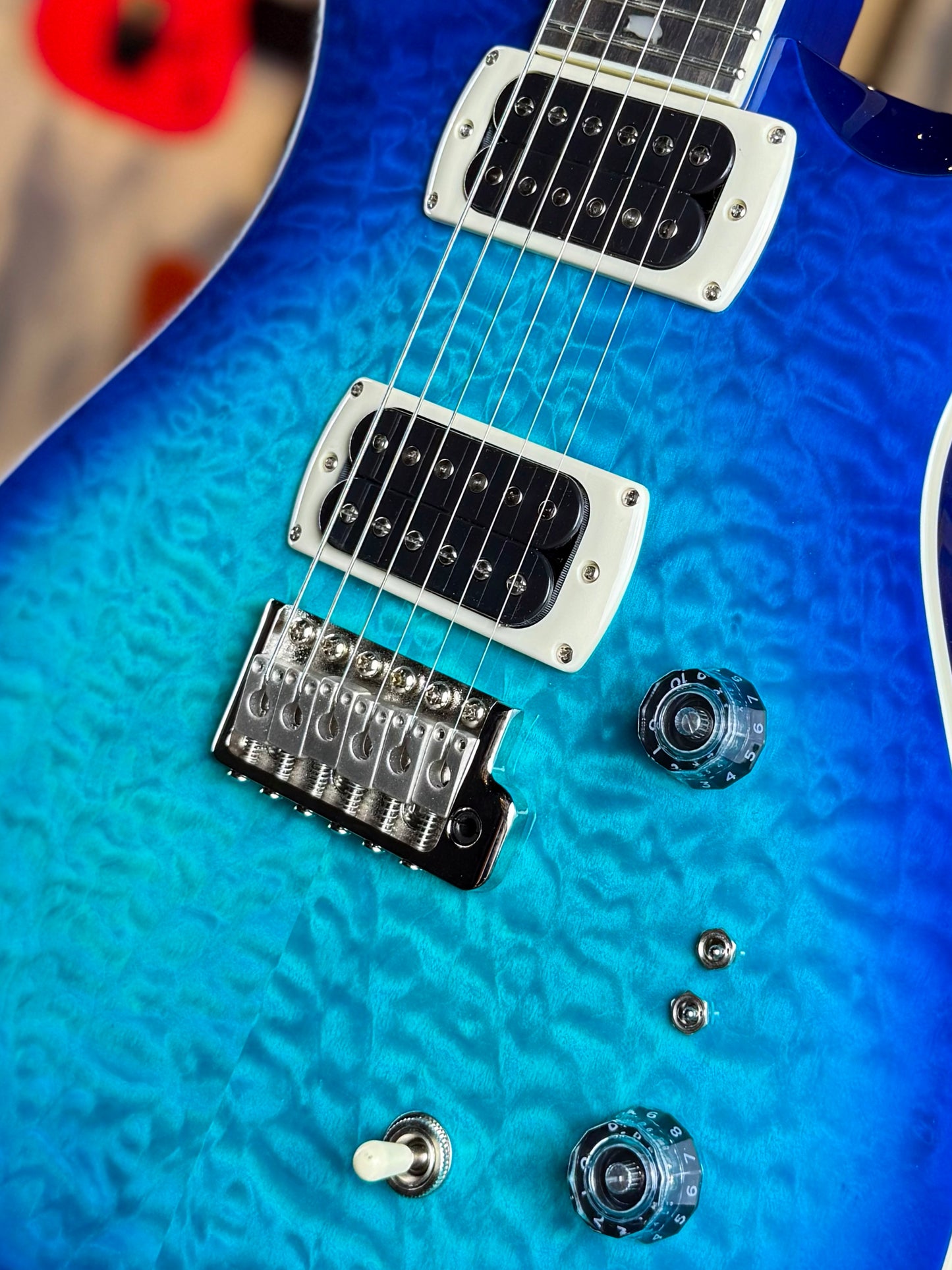 PRS SE Custom 24-08 Quilt | Lake Blue