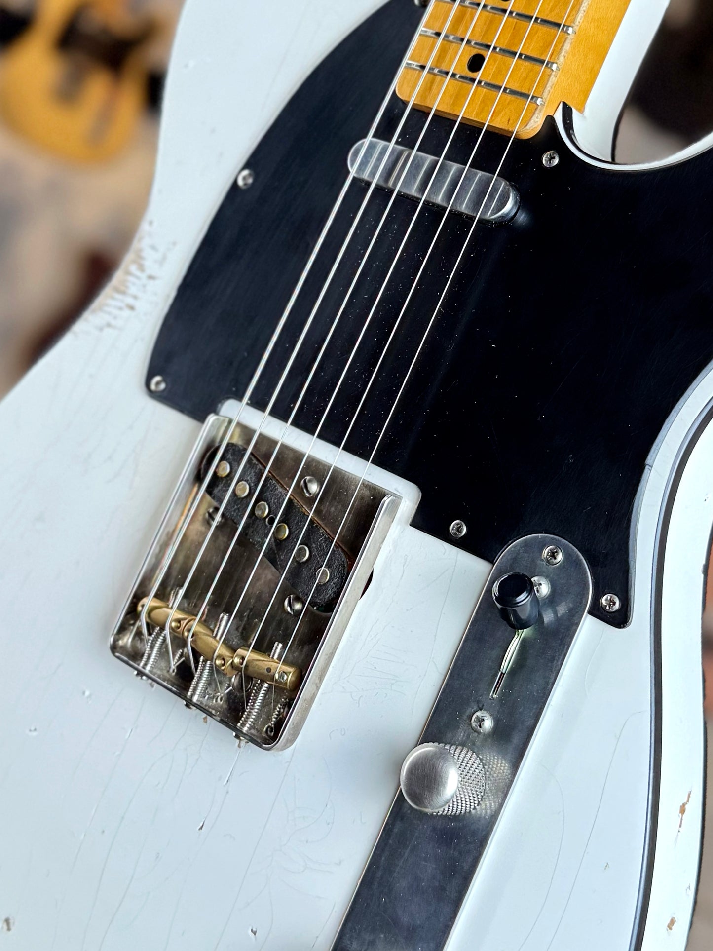 LSL Instruments T Bone | Vintage White Double Bound (Pre-Owned)